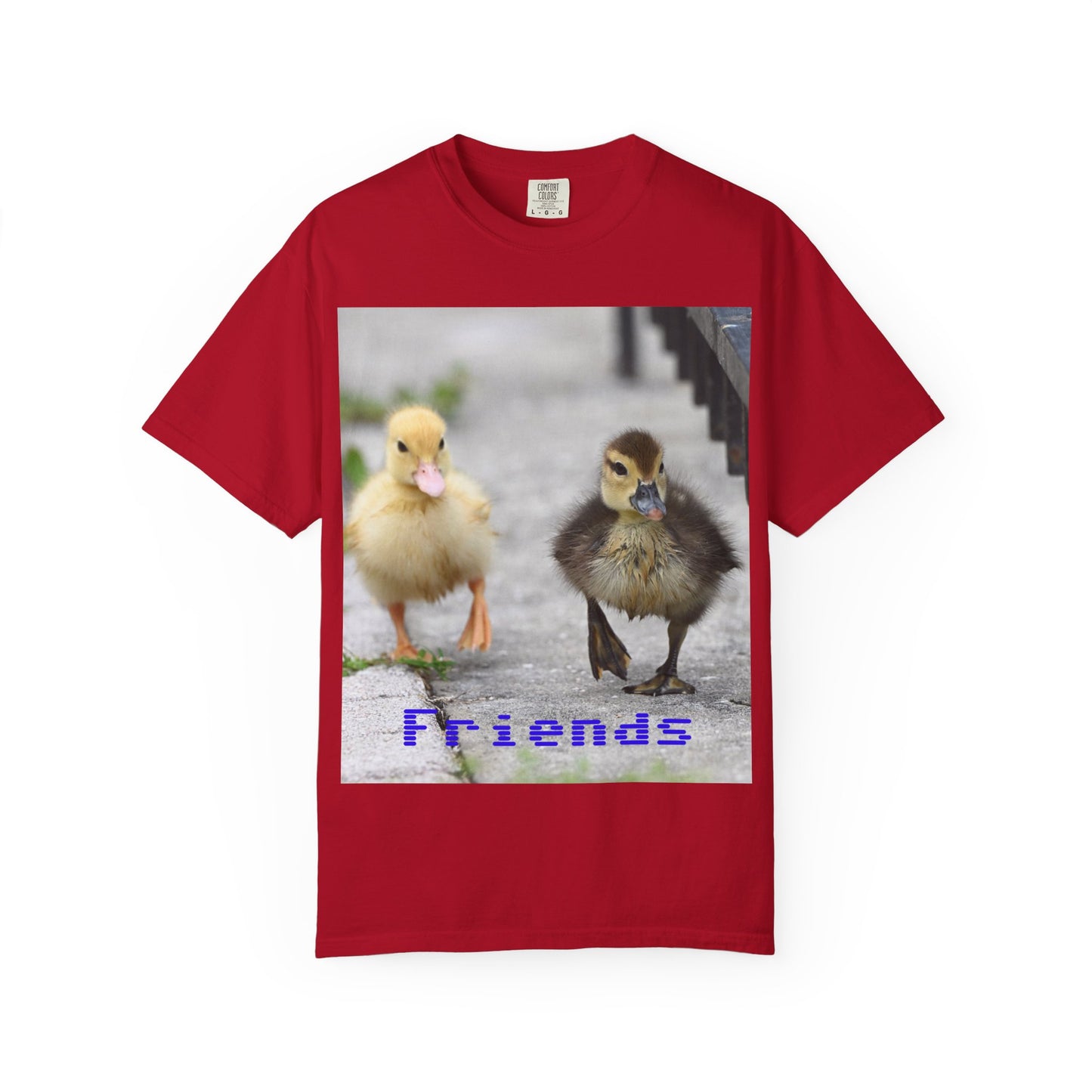 Friends Graphic T-Shirt, Cute Animal Tee, Unisex Casual Wear, Gift for Animal Lovers, Friendship Day Apparel