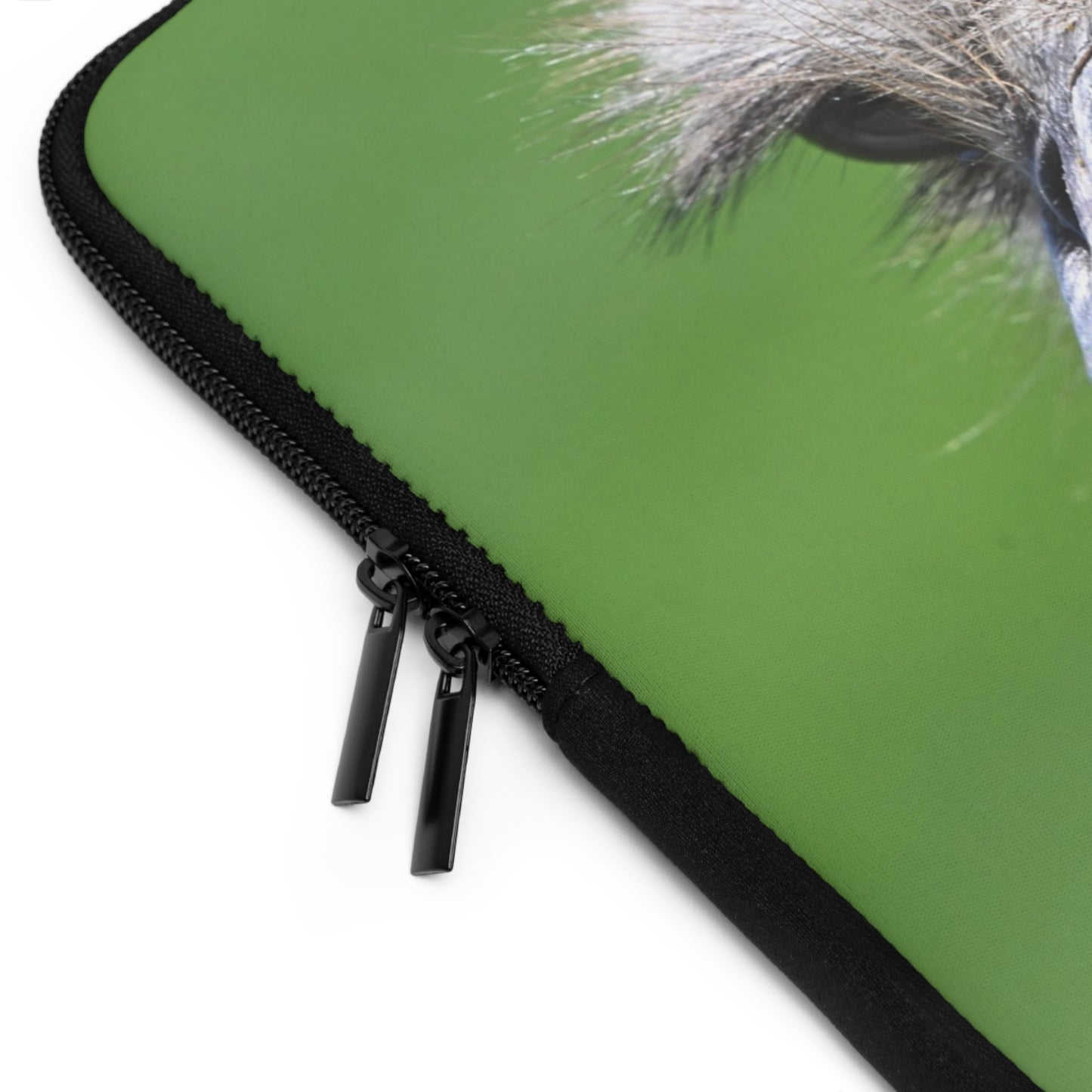 Ostrich Laptop Sleeve - Stop! Data Time! Funny Tech Accessory, Computer Case, Unique Gift for Students & Professionals, Quirky Office Decor