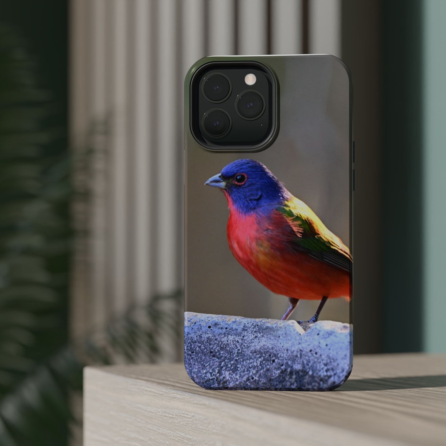 Colorful Bird Phone Case, Magnetic Tough Cases, Nature Lover Gift, Wildlife Phone Cover, Eco-Friendly Tech Accessories