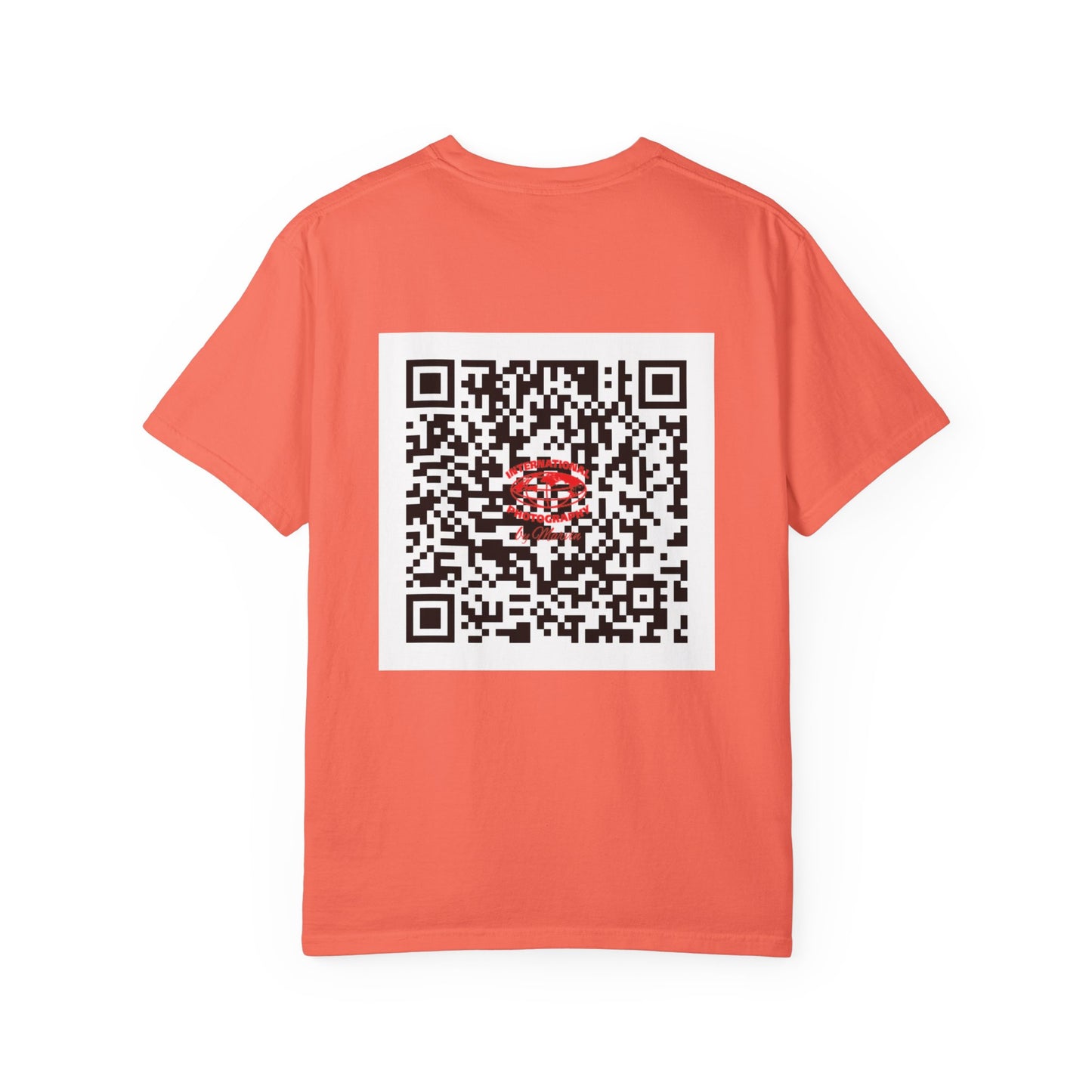Photography Lover's Unisex T-Shirt, Travel Gift, Graphic Tee, Unique QR Code Design, International Photography Merchandise