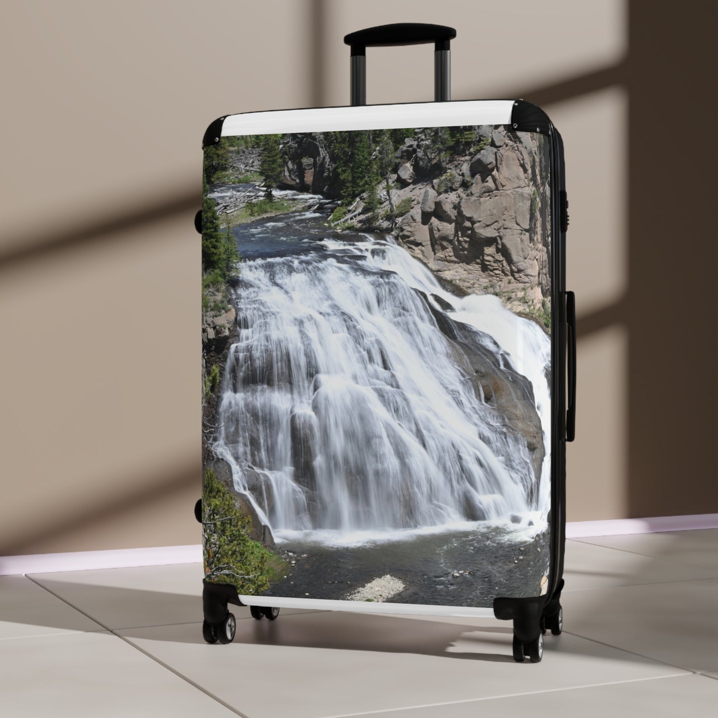 Beautiful Waterfall Print Suitcase - Travel Luggage for Nature Lovers, Adventure Gear, Stylish Carry-On, Gift for Travelers, Vacation Essentials