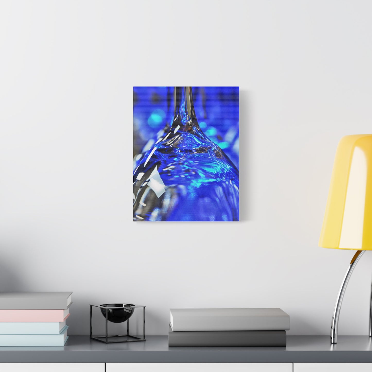 Blue Reflection Canvas Art Print