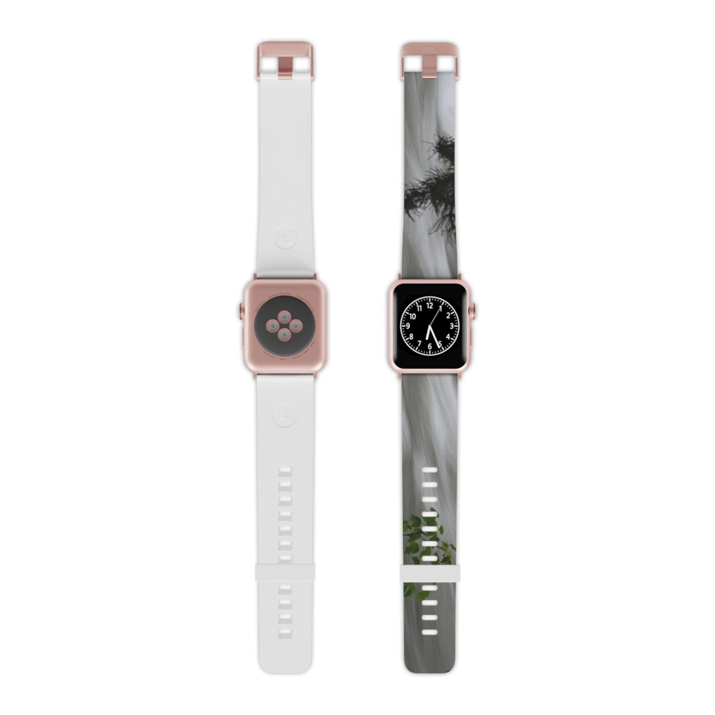 Stylish Apple Watch Band - Minimalist Nature Design, Unique Smartwatch Strap, Gift for Nature Lovers, Everyday Wear, Trendy Accessories