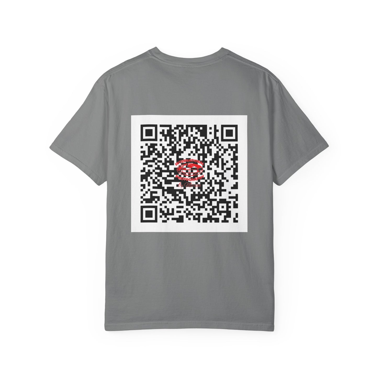 Photography Lover's Unisex T-Shirt, Travel Gift, Graphic Tee, Unique QR Code Design, International Photography Merchandise