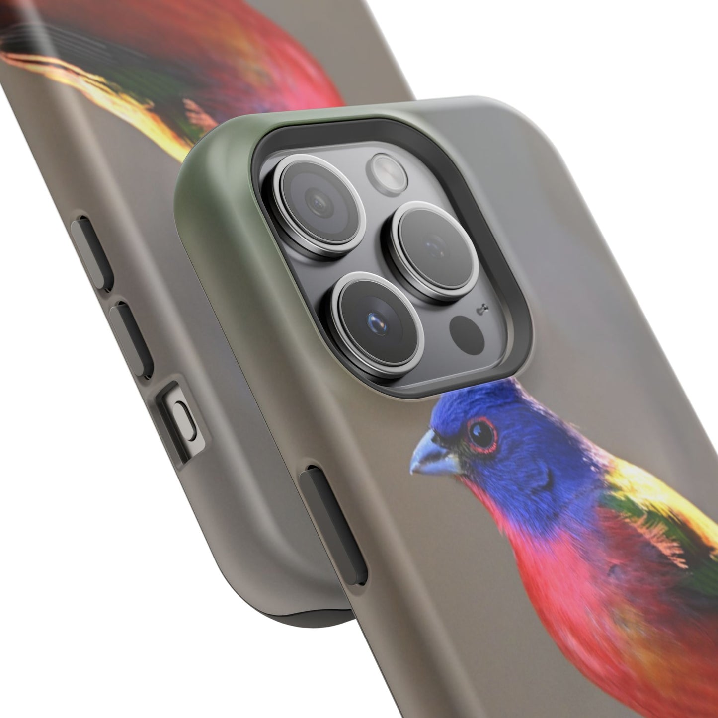 Colorful Bird Phone Case, Magnetic Tough Cases, Nature Lover Gift, Wildlife Phone Cover, Eco-Friendly Tech Accessories
