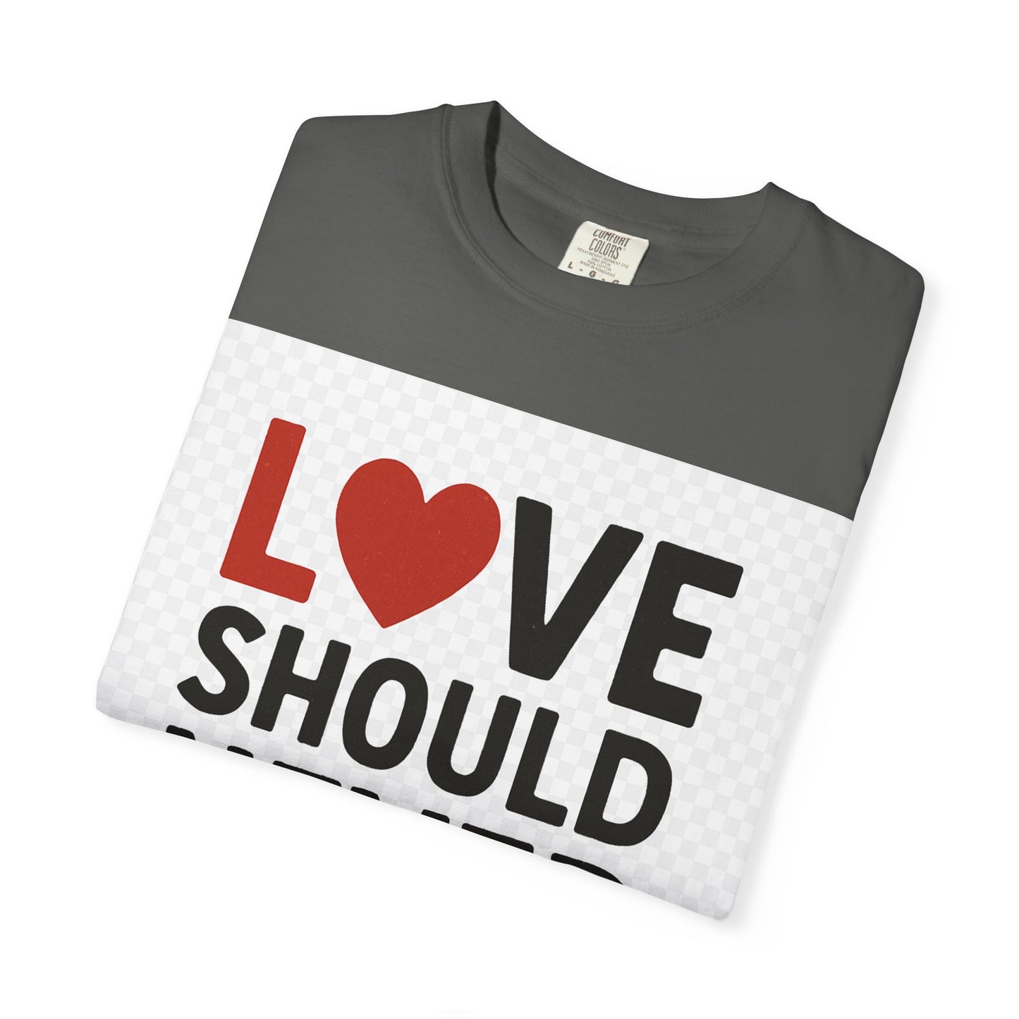 Love Should Never Hurt Unisex T-Shirt, Empowerment Tee, Gift for Couples, Awareness Shirt, Casual Comfort Wear