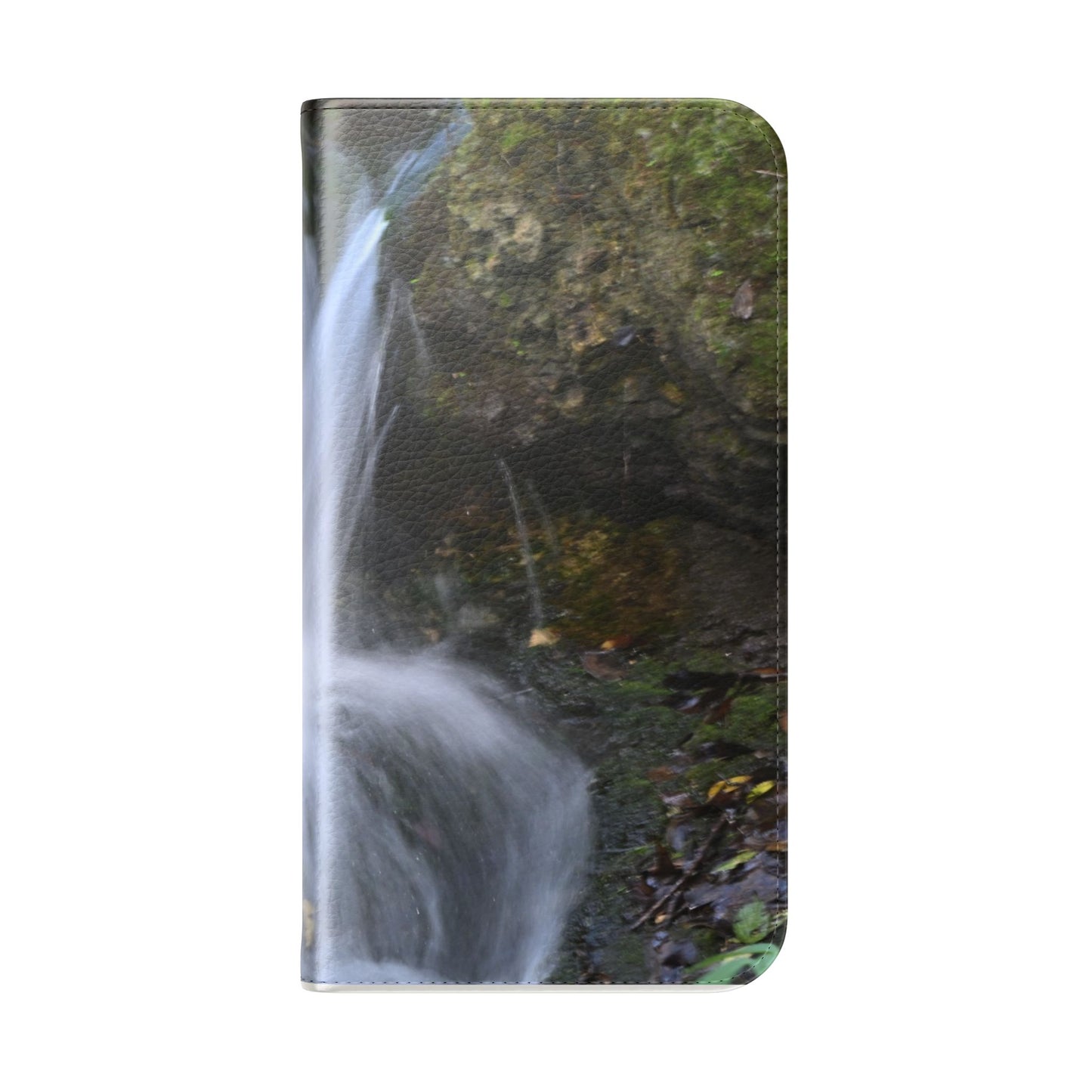Scenic Waterfall Flip Case, Nature Phone Wallet, Eco-Friendly Phone Accessory, Gift for Nature Lovers, Travel Must-Have