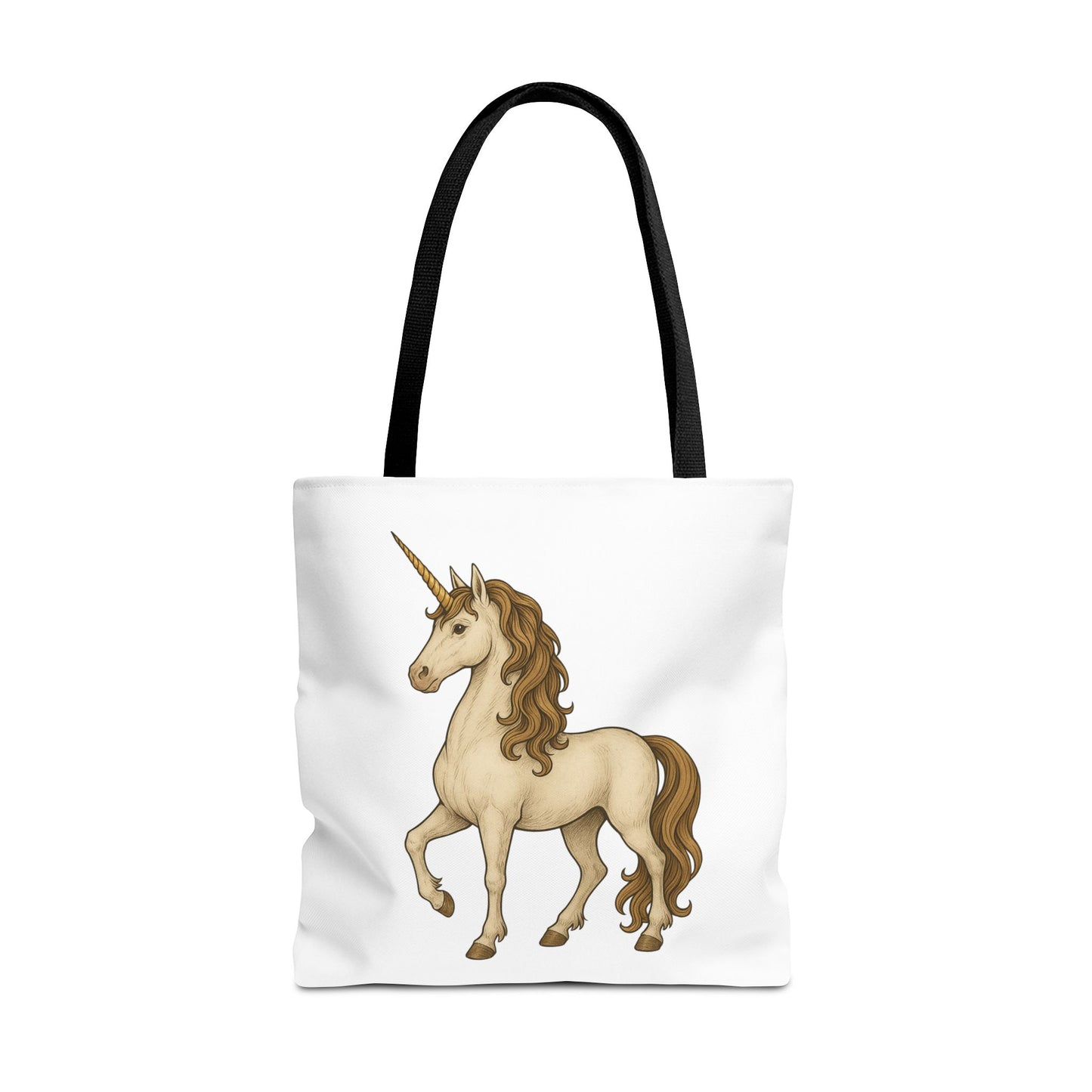 Unicorn Tote Bag, Cute Unicorn Bag, Graphic Tote for Kids, Stylish Carryall, Birthday Gift, AOP Tote, Eco-Friendly Shopping Bag