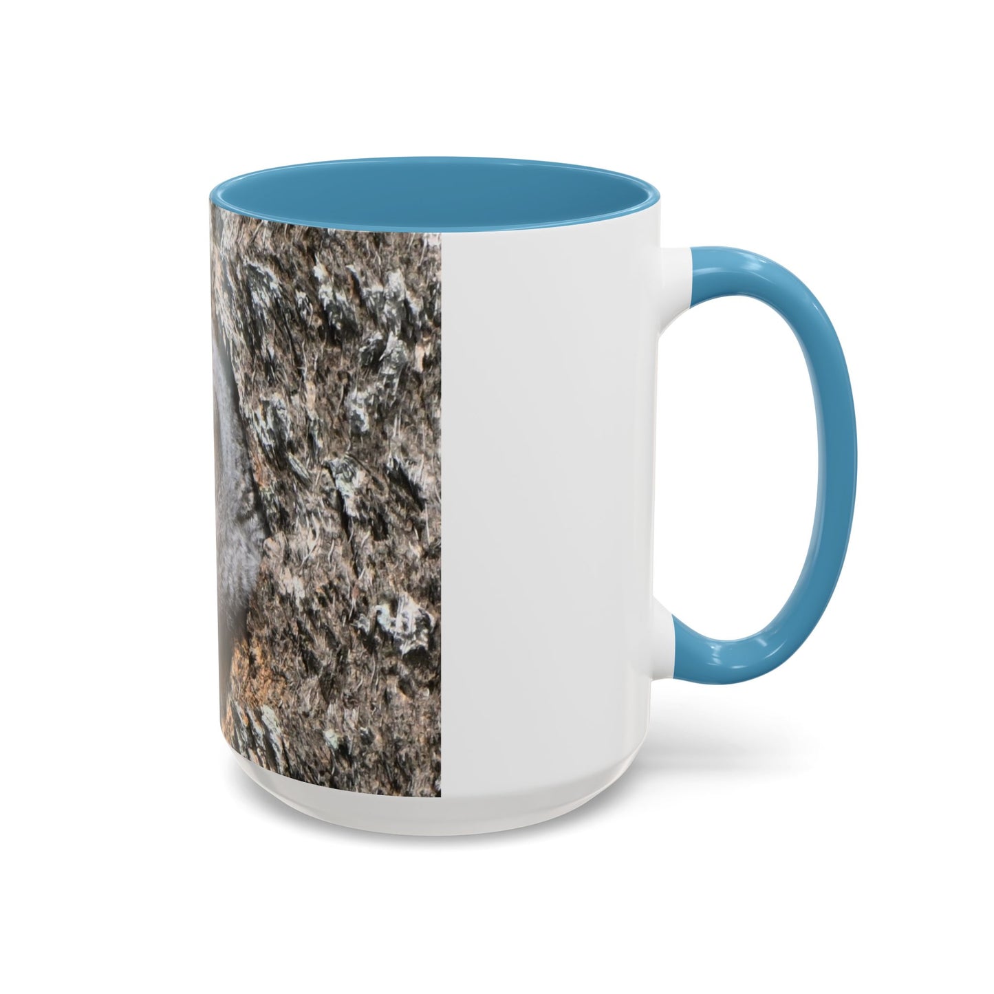 Accent Coffee Mug with Owl Design, Perfect Gift for Coffee Lovers, Home Office Decor, Nature Enthusiast Gift, Animal Lover Mug