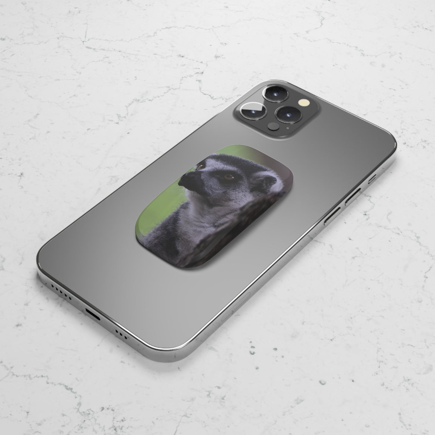 Phone Grip Holder with Meerkat Design, Cute Tech Accessory, Animal Lovers Gift, Phone Stand, Cell Phone Accessory