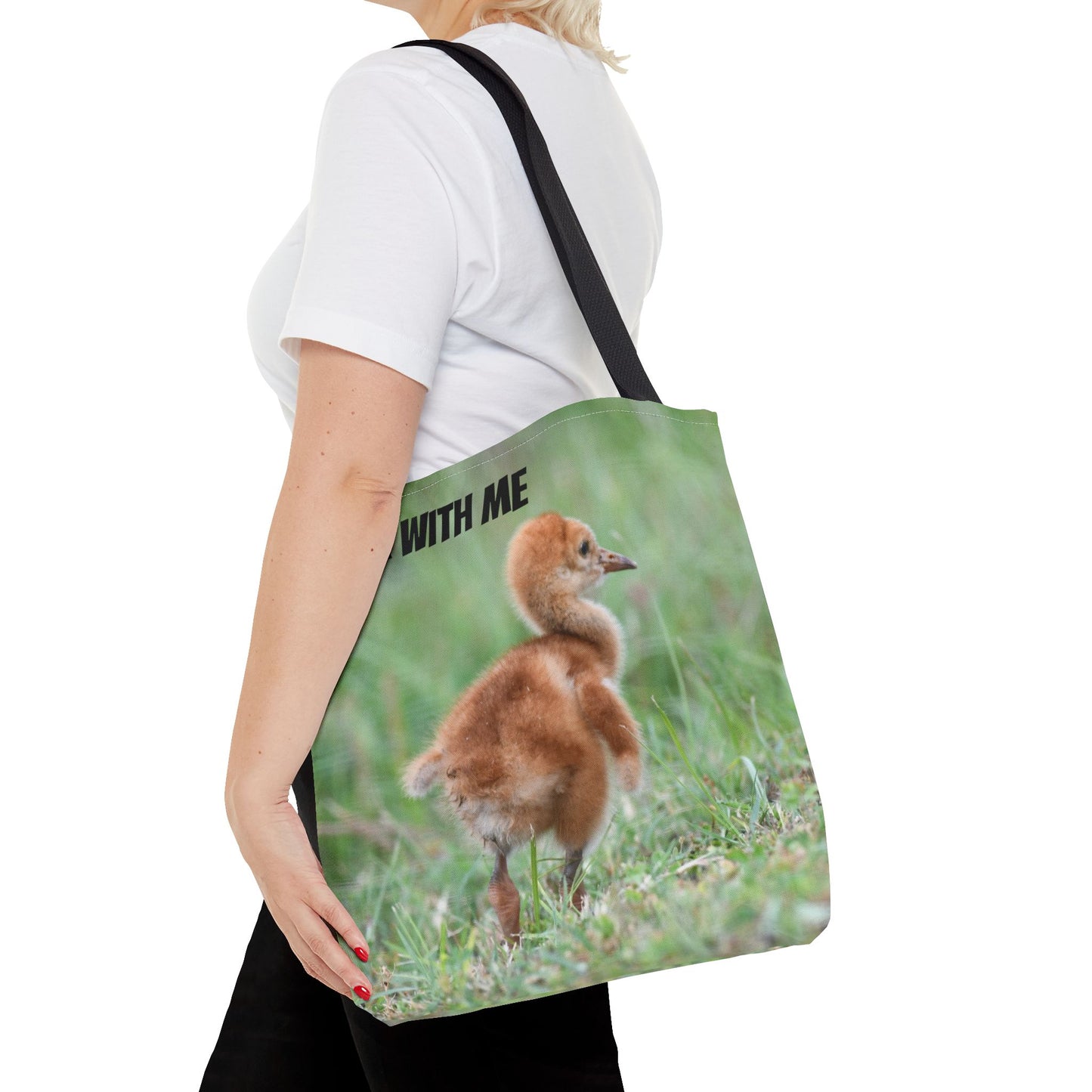 Adorable Chick Tote Bag - Perfect for Bird Lovers, Casual Outings, Eco-Friendly Shopping, Gift for Nature Enthusiasts, Spring Celebrations
