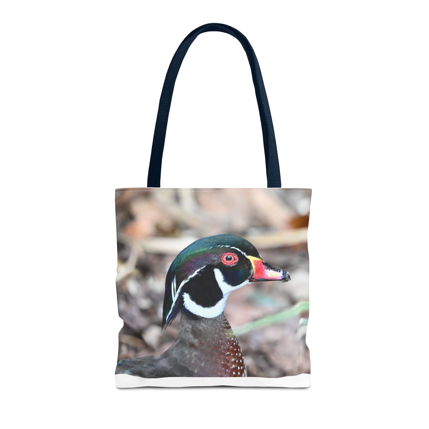 Wood Duck Tote Bag, Nature Lover Eco-Friendly Tote, Gift for Bird Enthusiasts, Stylish Reusable Shopping Bag, Photography Art Bag