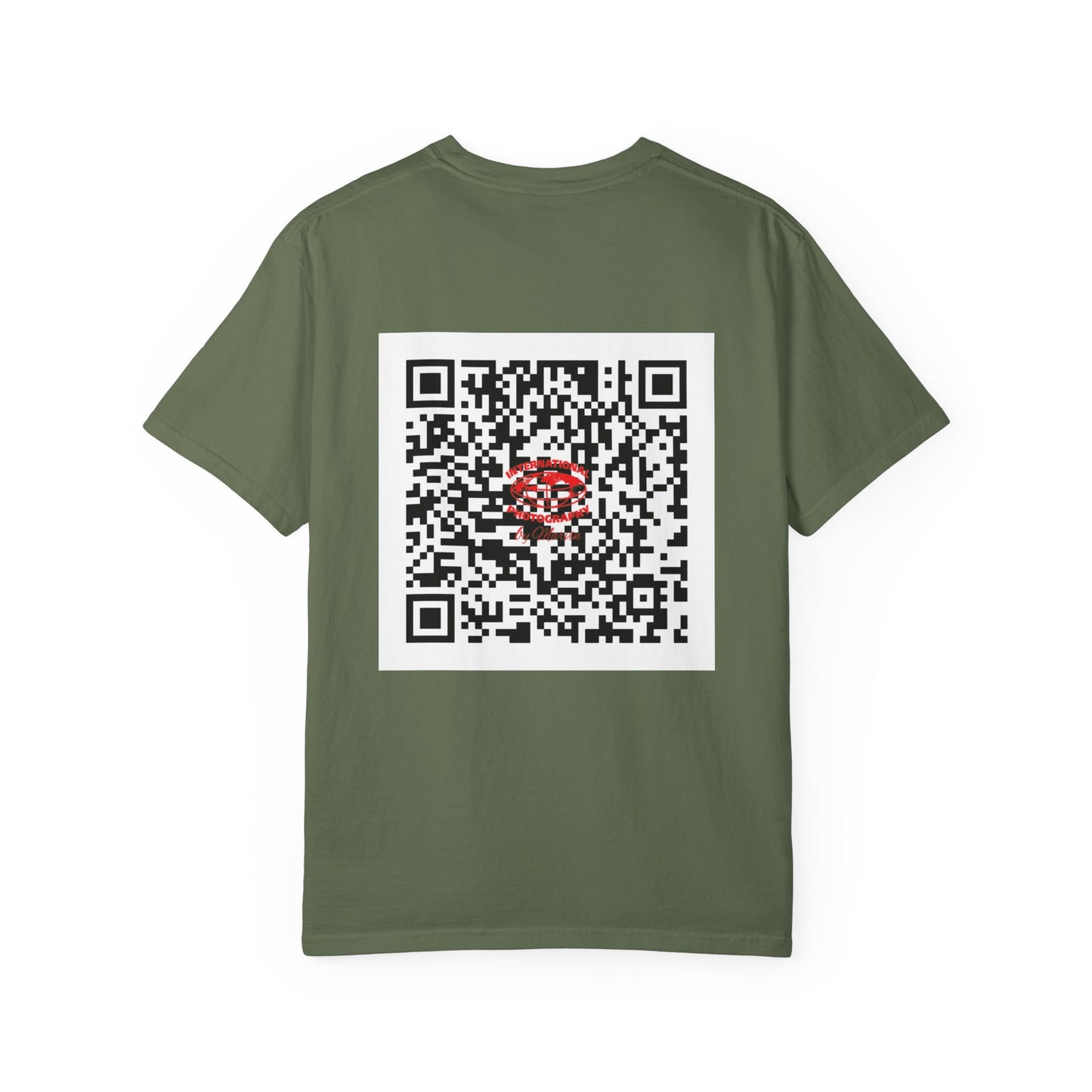 Photography Lover's Unisex T-Shirt, Travel Gift, Graphic Tee, Unique QR Code Design, International Photography Merchandise