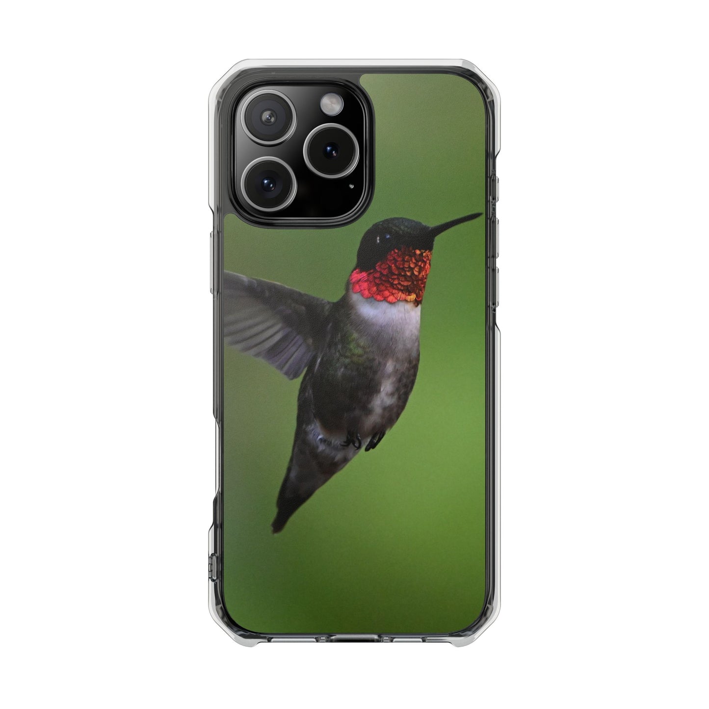 Hummingbird Phone Case with Clear Impact Design, Gift for Nature Lovers, Unique Phone Accessory, Protective Case, Bird Enthusiast Gift