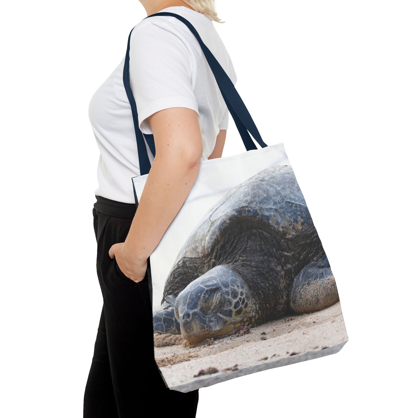 Sea Turtle Tote Bag | Eco-Friendly Carryall, Beach Bag, Animal Lover Gift, Reusable Shopping Tote, Wildlife Lover Accessory