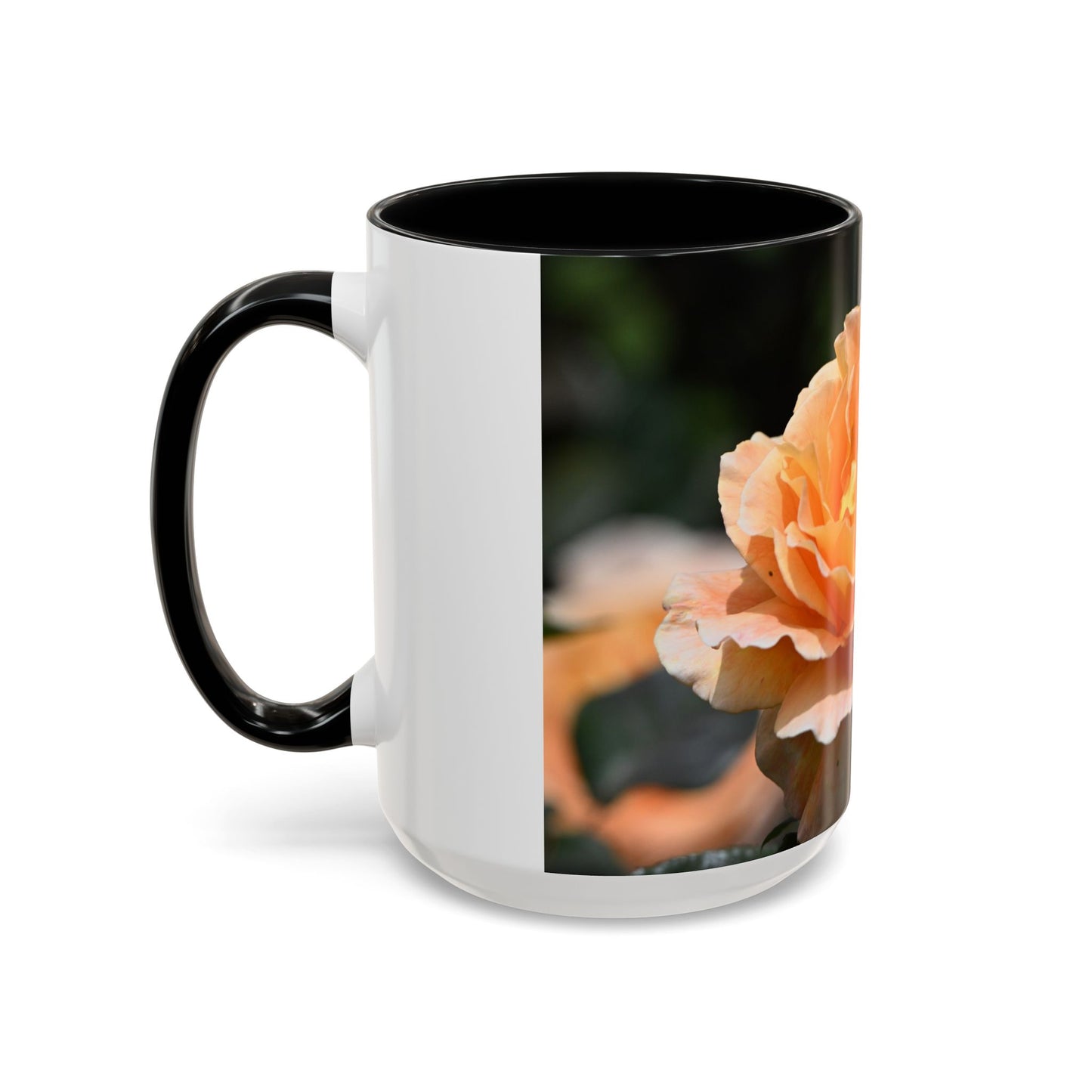 Floral Accent Coffee Mug - Stylish Drinkware for Nature Lovers, Gift for Her, Home Decor, Tea Lovers, Floral Gifts