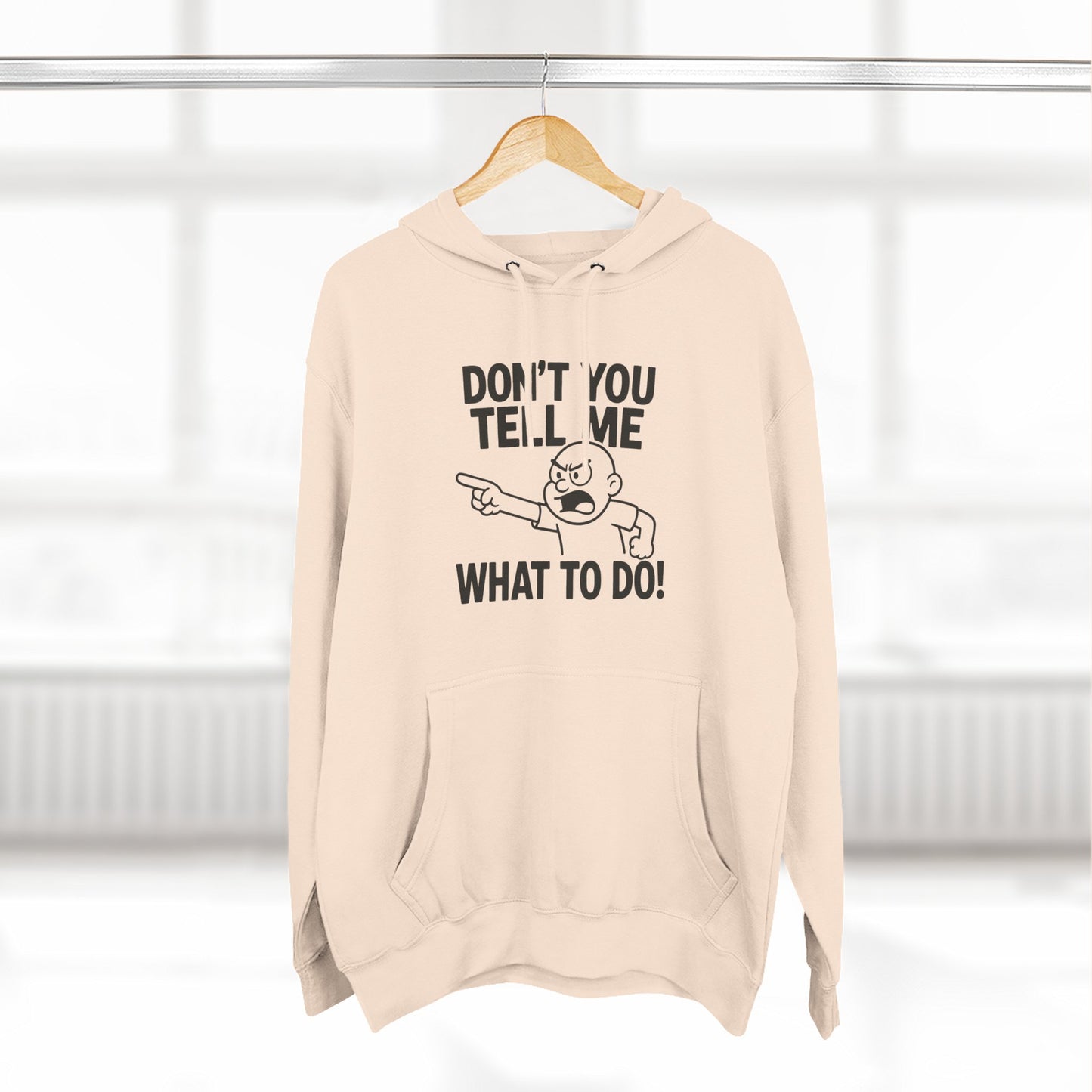 Funny Quote Fleece Hoodie, Cozy Apparel, Casual Wear, Perfect Gift for Adults, Unique Sweatshirt for Any Occasion