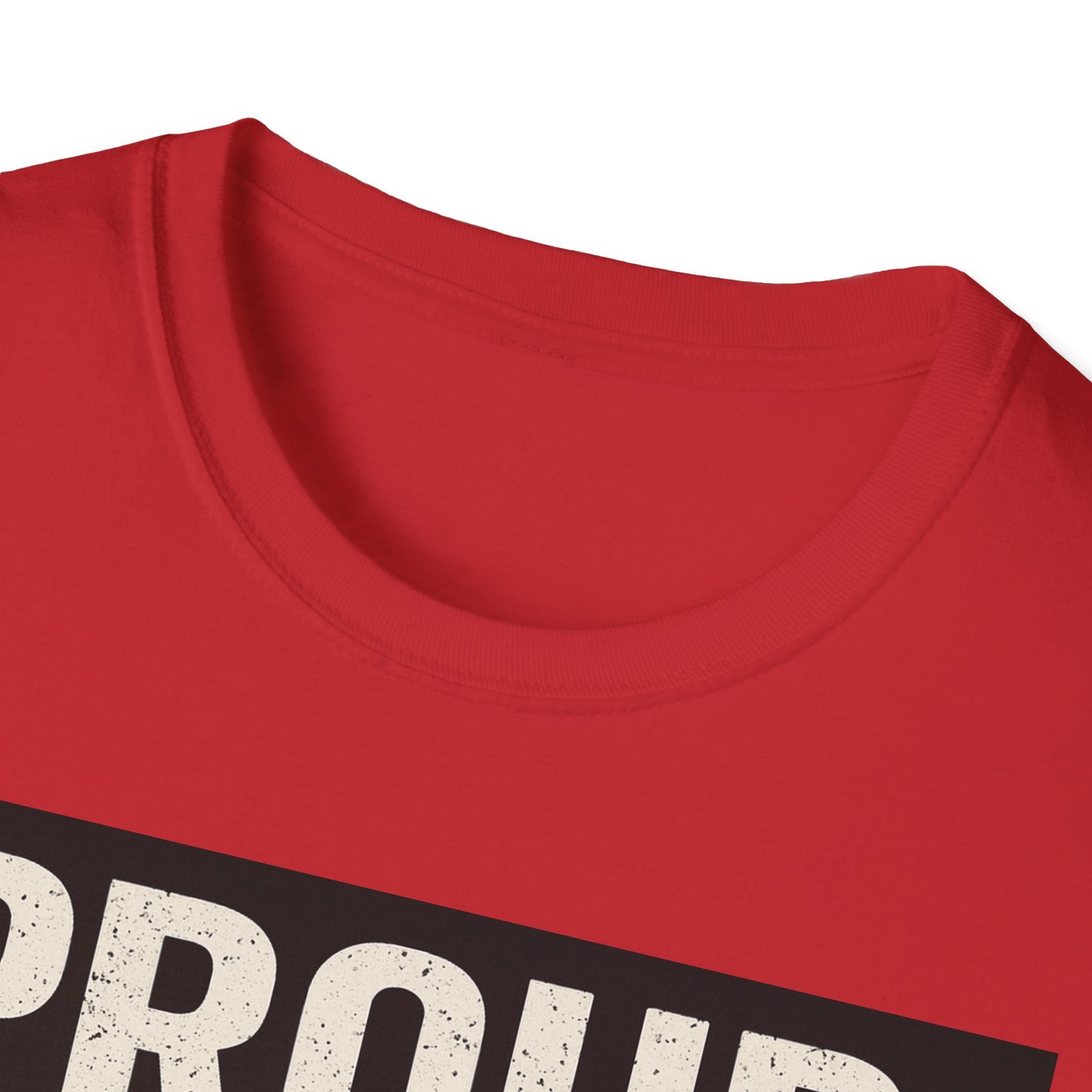 Proud Military Brat T-Shirt, Unisex Softstyle Tee, Patriotic Gift, Military Family Apparel, Comfortable Casual Wear, Support Our Troops