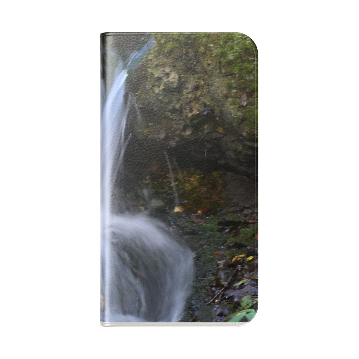 Scenic Waterfall Flip Case, Nature Phone Wallet, Eco-Friendly Phone Accessory, Gift for Nature Lovers, Travel Must-Have