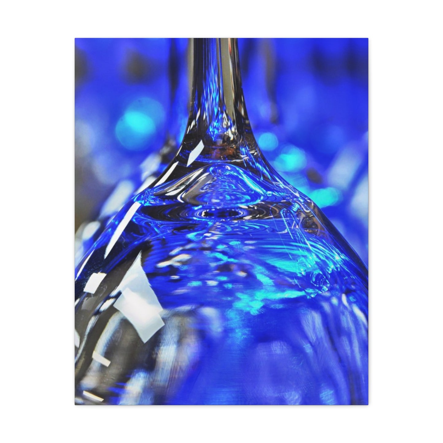 Blue Reflection Canvas Art Print