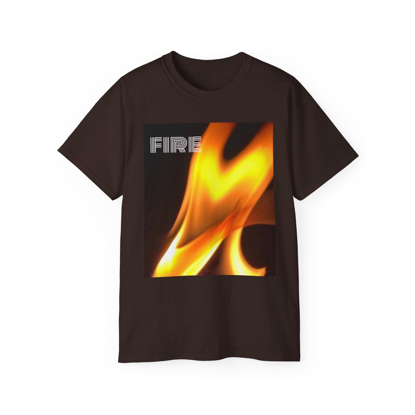 Fiery Vibes Unisex Ultra Cotton Tee, Graphic Tee, Streetwear, Casual Wear, Gift for Her, Gift for Him