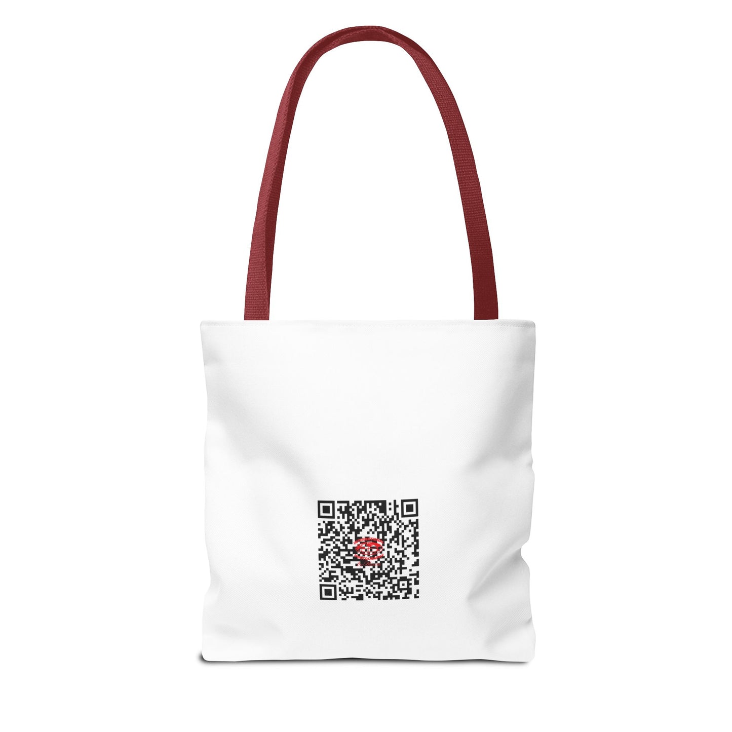 Inspirational Math Tote Bag, Motivational Carry-all, Teacher's Gift, Student Accessory, Study Essentials, QR Code Bag