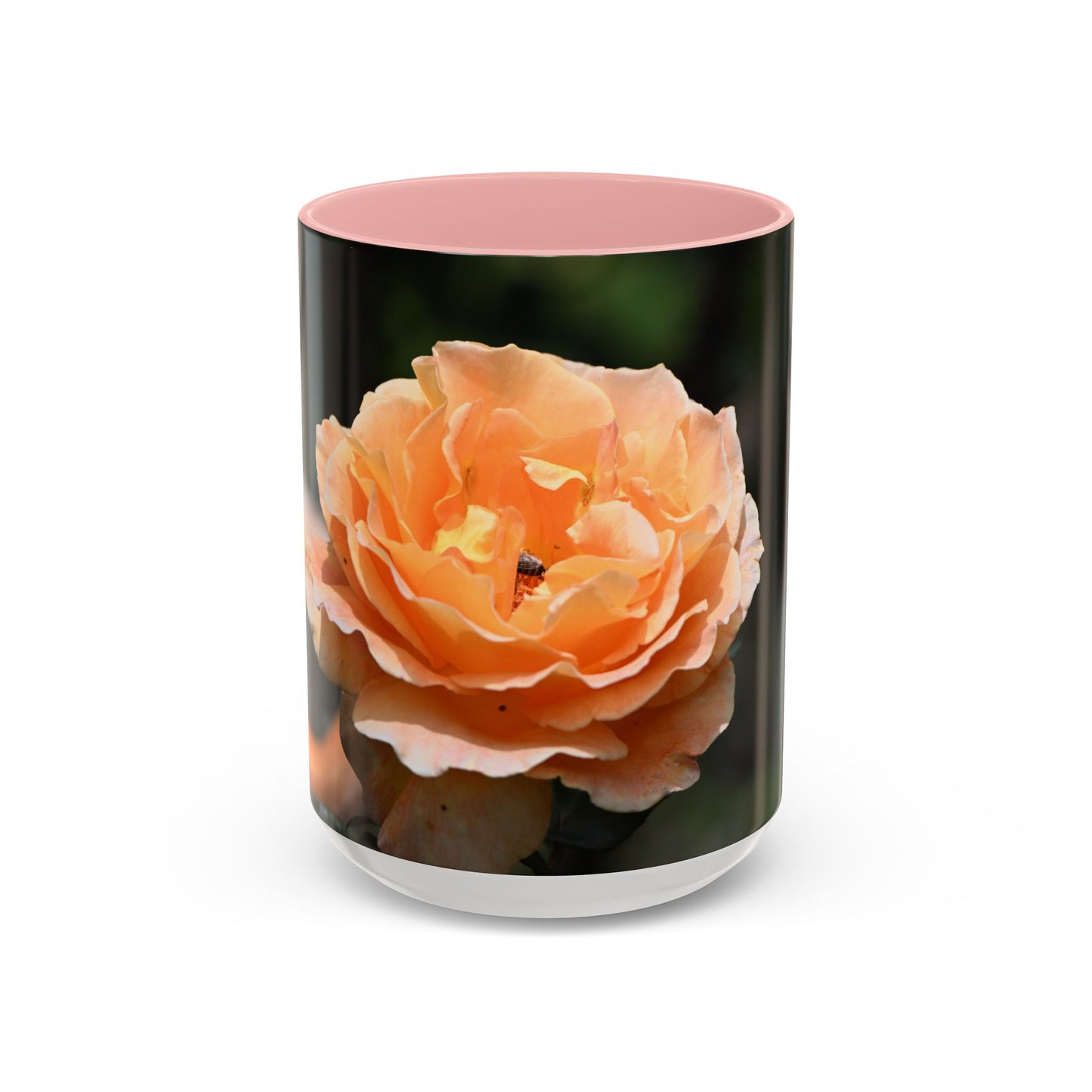 Floral Accent Coffee Mug - Stylish Drinkware for Nature Lovers, Gift for Her, Home Decor, Tea Lovers, Floral Gifts