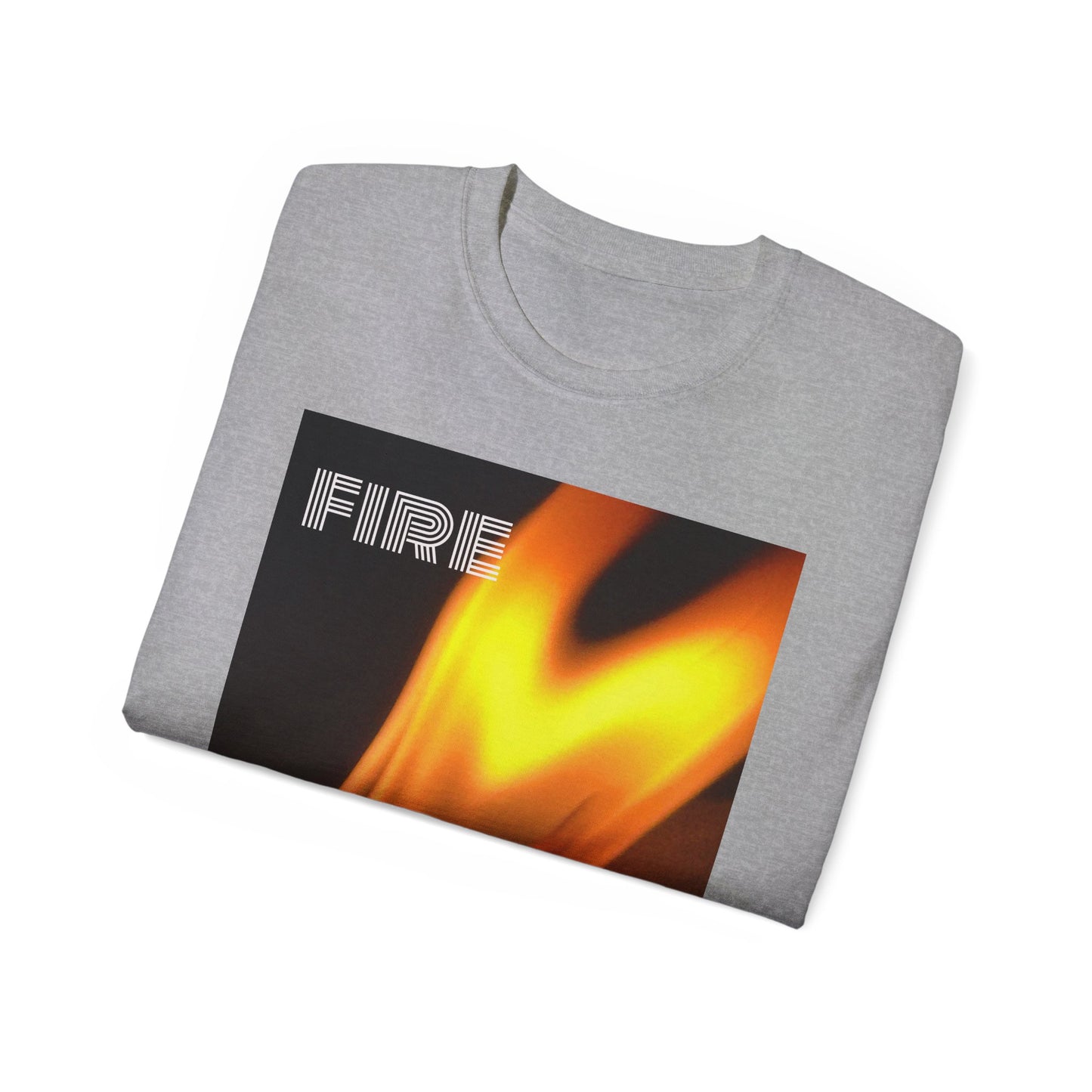 Fiery Vibes Unisex Ultra Cotton Tee, Graphic Tee, Streetwear, Casual Wear, Gift for Her, Gift for Him