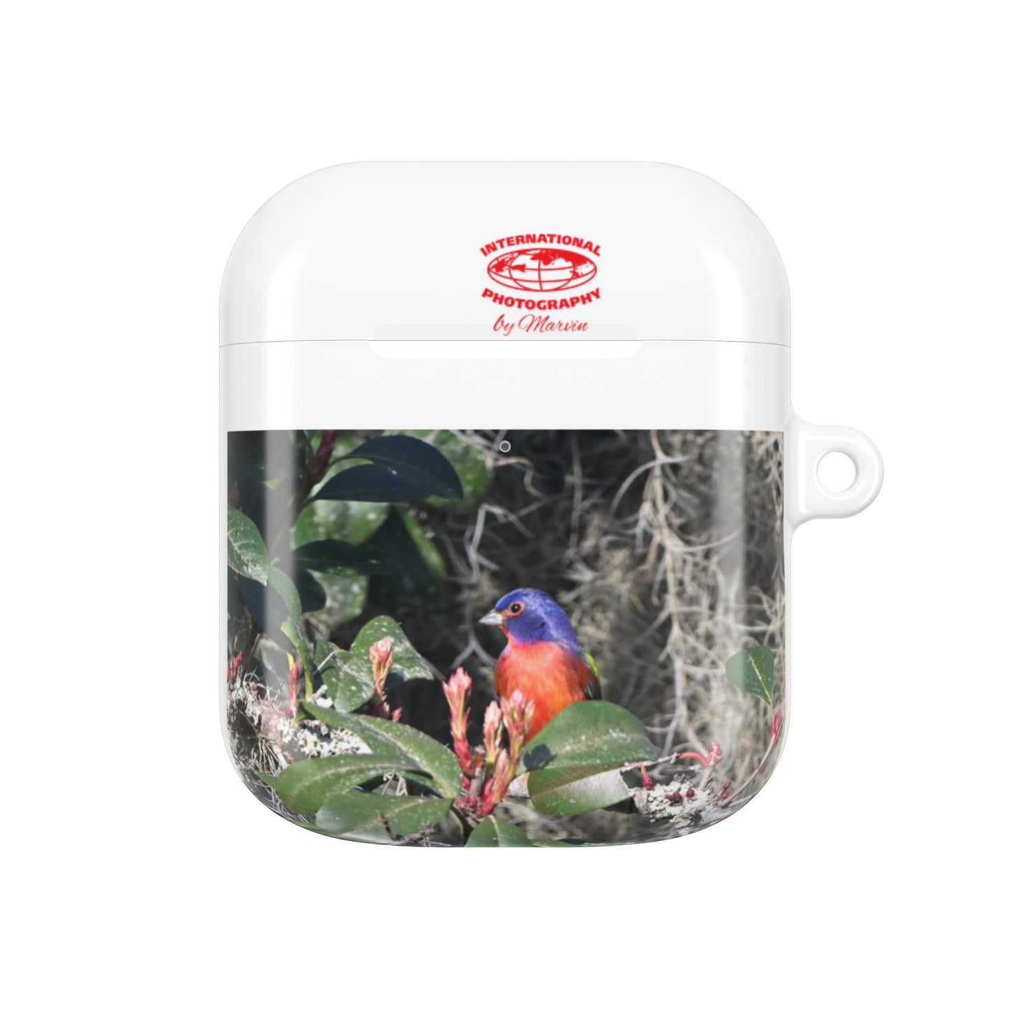 Nature-Inspired AirPod Cases, Colorful Bird Art, Eco-Friendly Charge Cover, Gift for Bird Lovers, Unique Tech Accessories