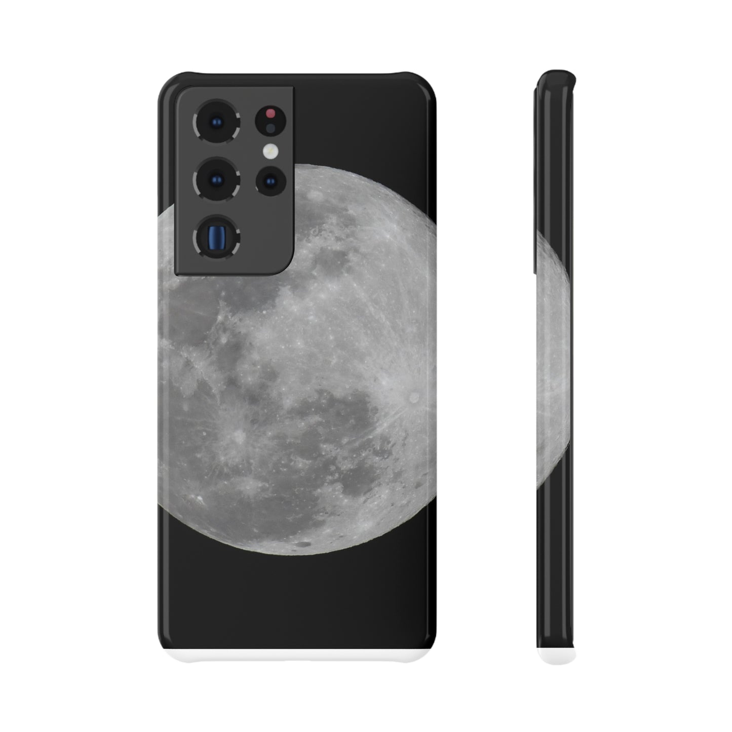 Moon Phase Slim Snap Case, Celestial Phone Cover, Lunar Design Case, Galaxy Gift for Star Lovers, Night Sky Accessories