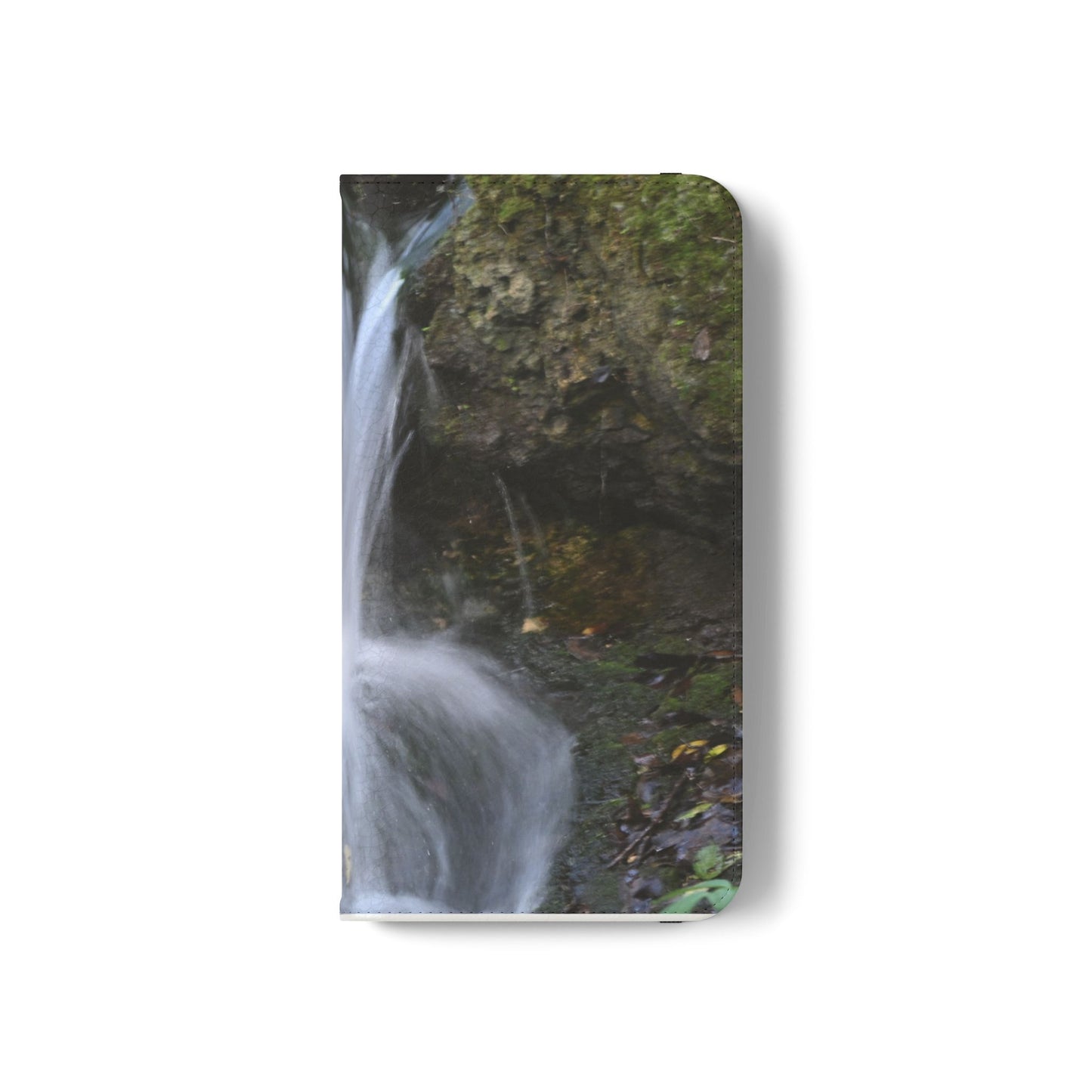 Scenic Waterfall Flip Case, Nature Phone Wallet, Eco-Friendly Phone Accessory, Gift for Nature Lovers, Travel Must-Have