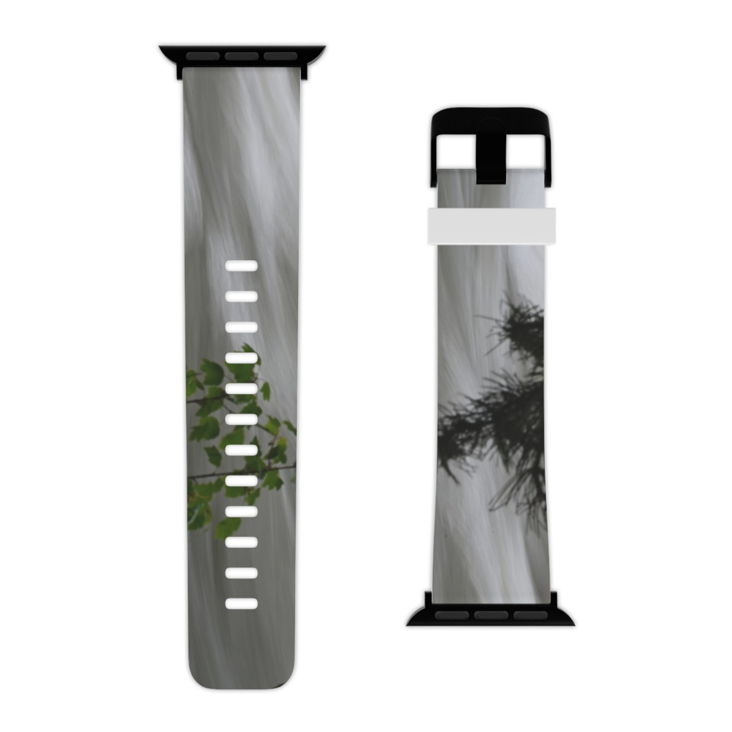 Stylish Apple Watch Band - Minimalist Nature Design, Unique Smartwatch Strap, Gift for Nature Lovers, Everyday Wear, Trendy Accessories