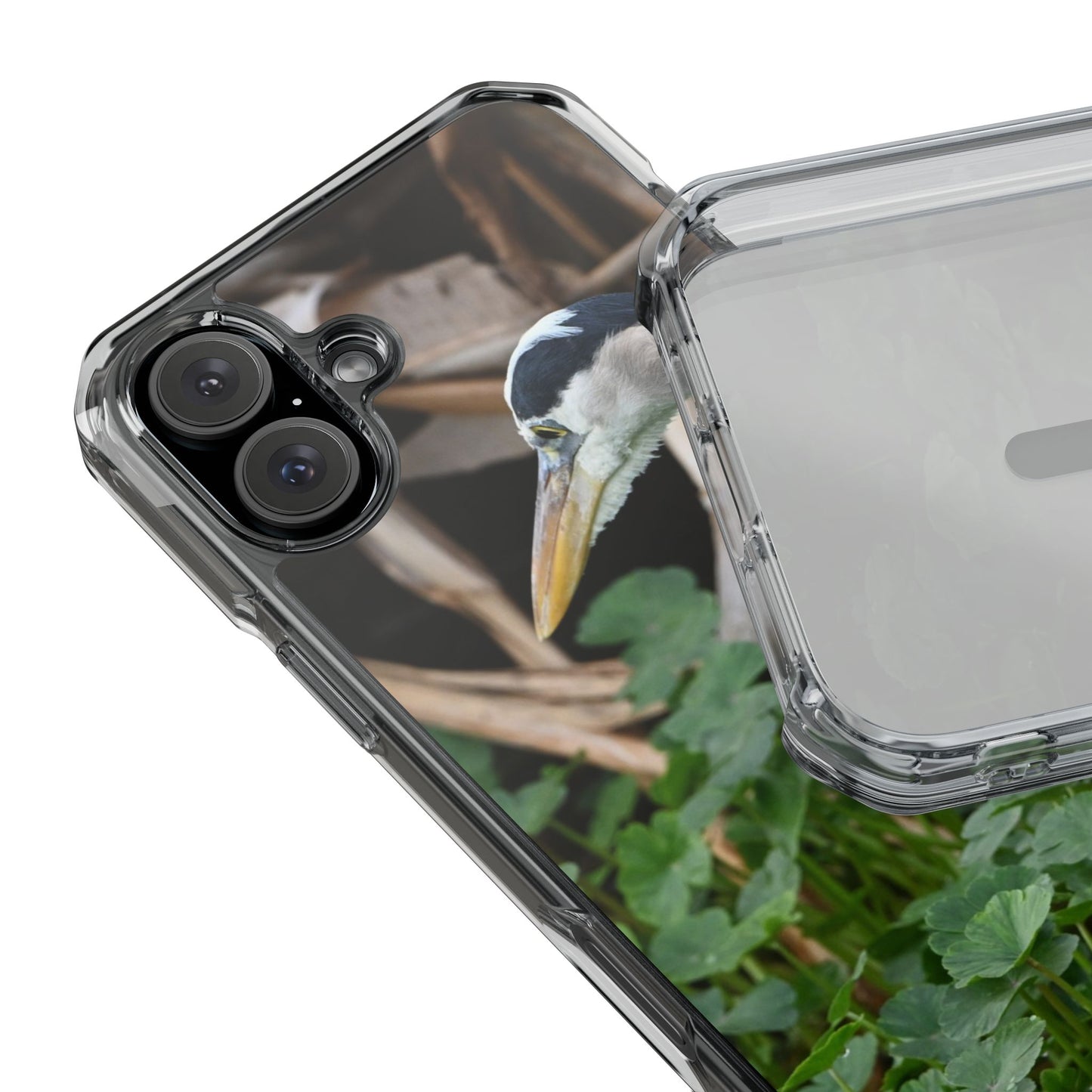 Great Blue Heron Phone Case with Clear Impact Design, Gift for Nature Lovers, Unique Phone Accessory, Protective Case, Bird Enthusiast Gift