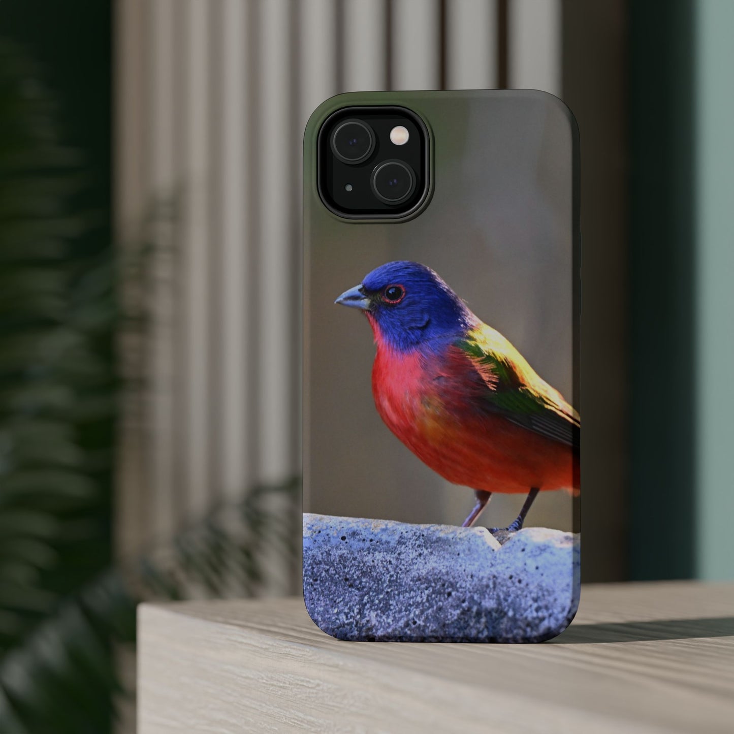 Colorful Bird Phone Case, Magnetic Tough Cases, Nature Lover Gift, Wildlife Phone Cover, Eco-Friendly Tech Accessories