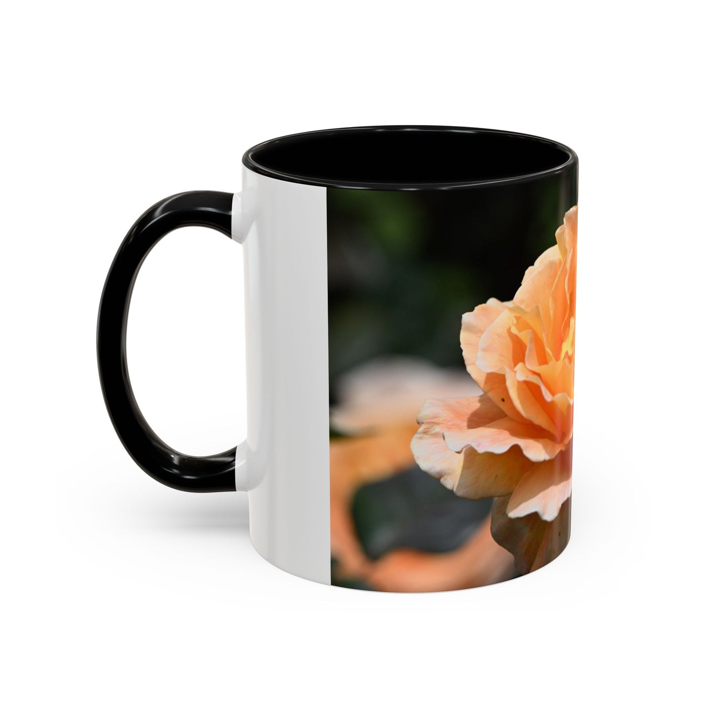Floral Accent Coffee Mug - Stylish Drinkware for Nature Lovers, Gift for Her, Home Decor, Tea Lovers, Floral Gifts