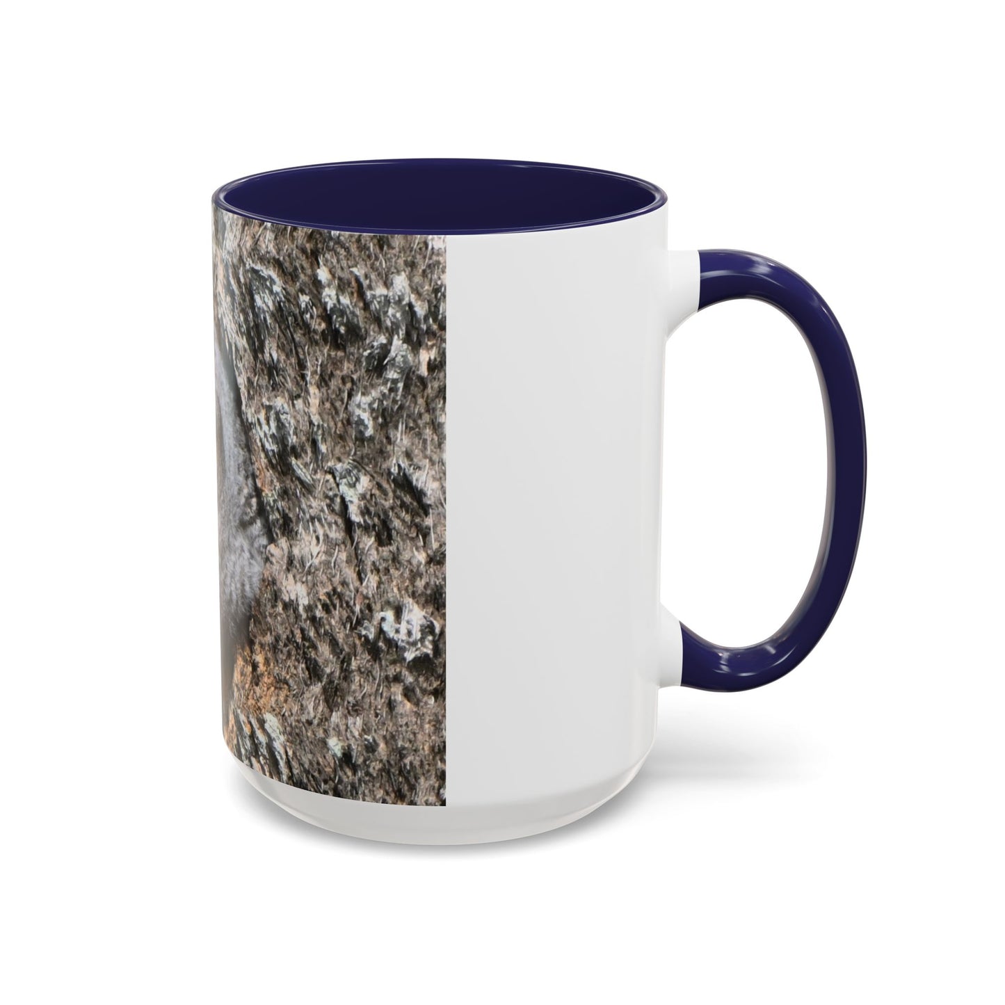 Accent Coffee Mug with Owl Design, Perfect Gift for Coffee Lovers, Home Office Decor, Nature Enthusiast Gift, Animal Lover Mug