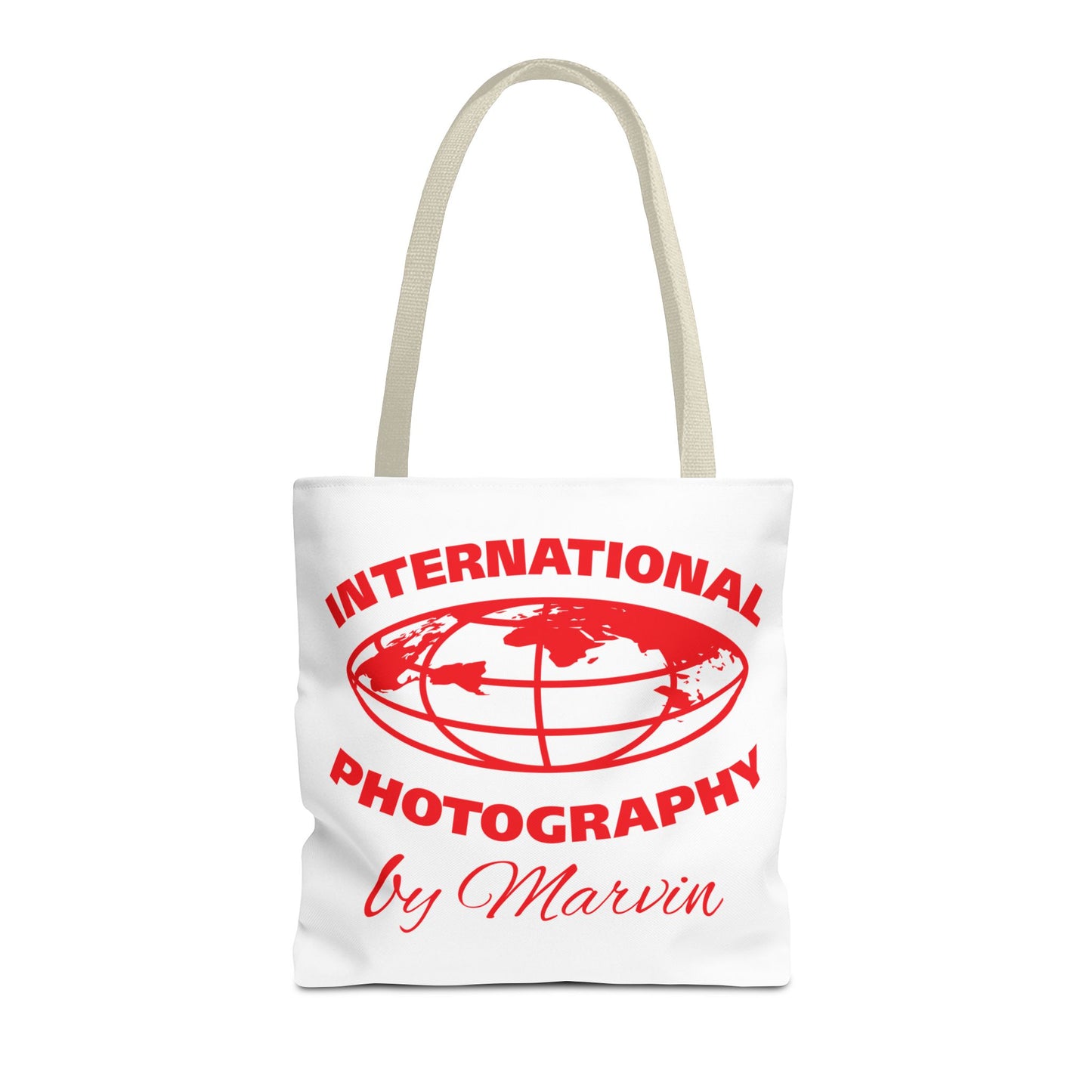 Photography Tote Bag with QR Code, Eco-Friendly Shopping Tote, Art Design Bag, Gift for Photographers, Customizable Travel Bag