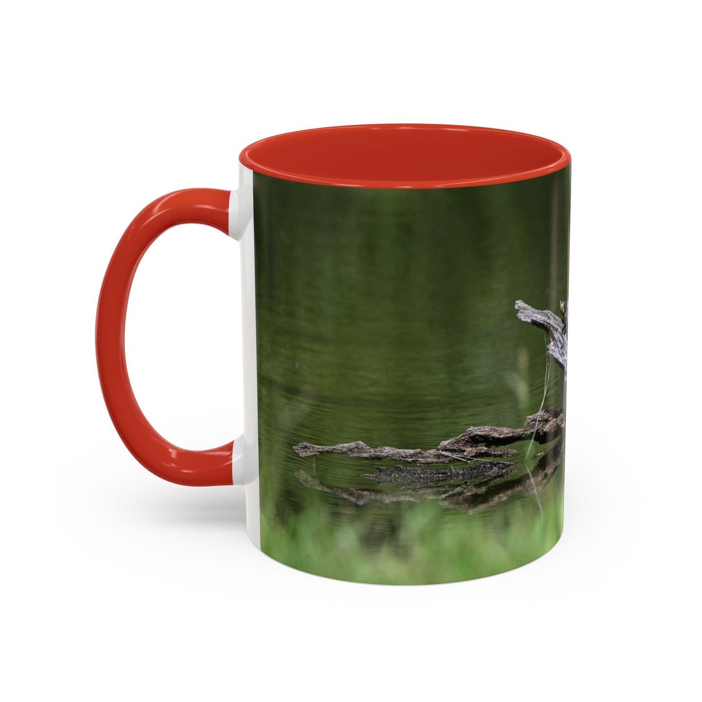Nature-Inspired Coffee Mug with 'Coffee Time' Design - Perfect Gift for Nature Lovers