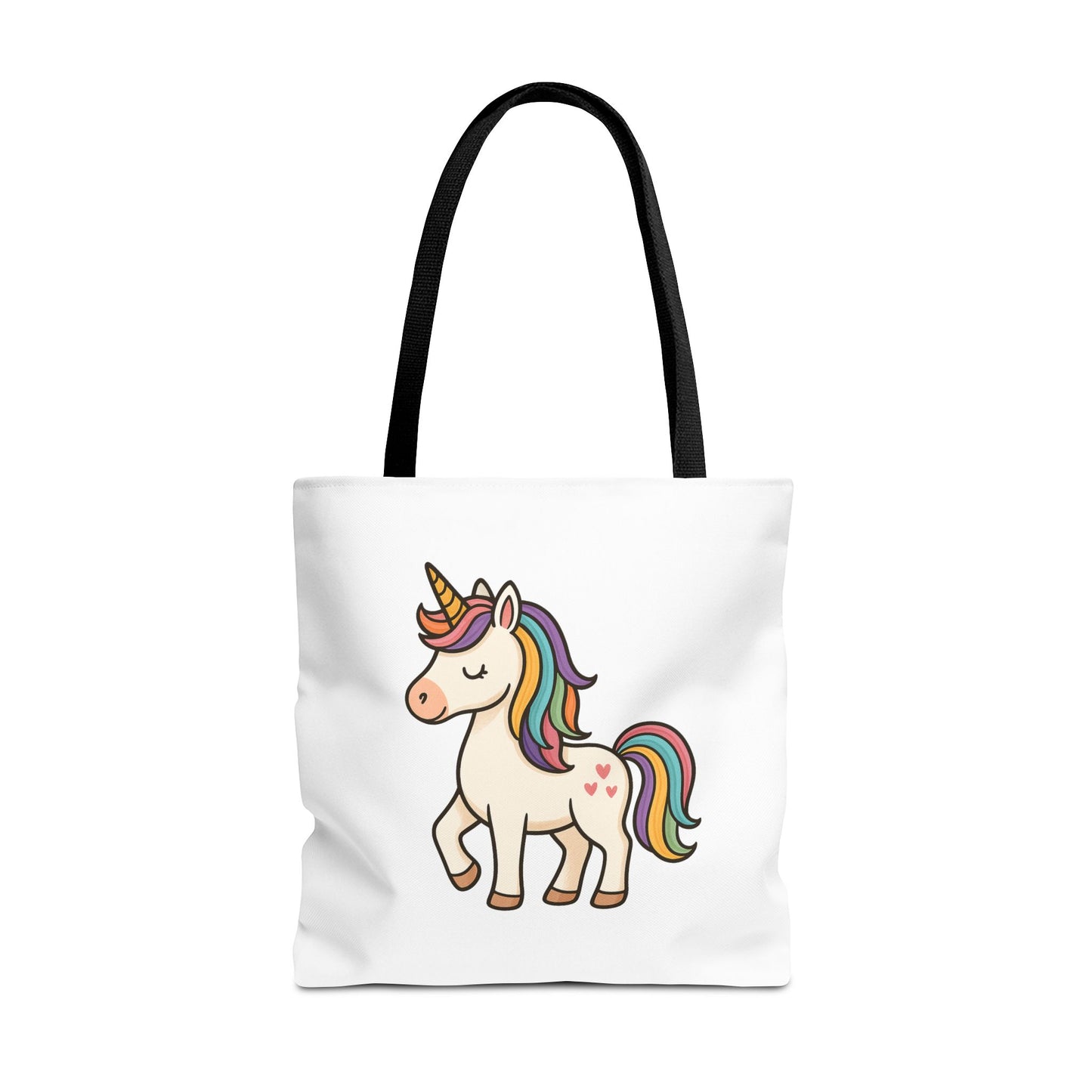 Whimsical Unicorn Tote Bag, Cute Daily Purse, Artsy Gift, Eco-Friendly Shopper, Fun Beach Bag, Magical Adventure Companion