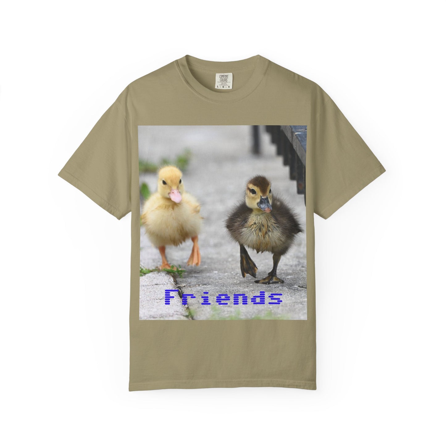 Friends Graphic T-Shirt, Cute Animal Tee, Unisex Casual Wear, Gift for Animal Lovers, Friendship Day Apparel
