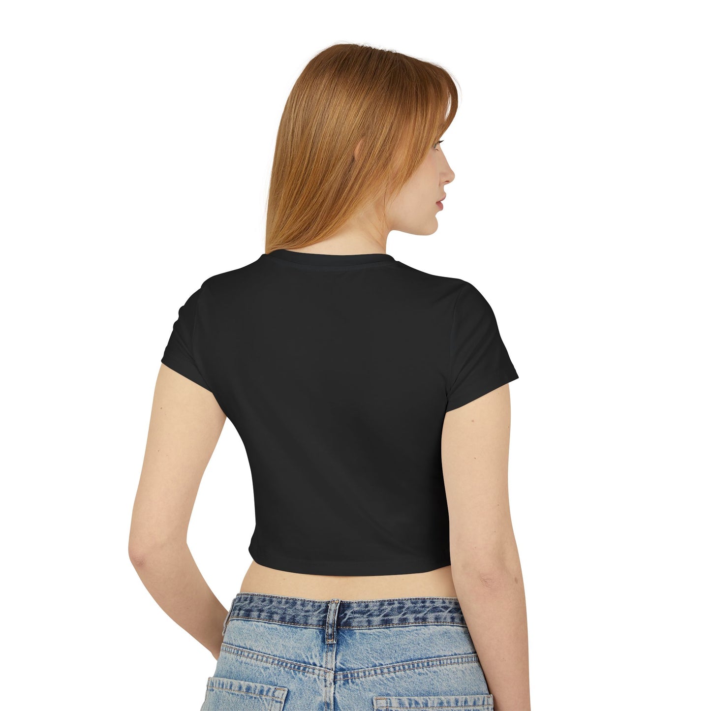 Colorful Love Bird Women's Baby Tee, Cute Summer Top, Stylish Casual Wear, Gift for Bird Lovers, Trendy Graphic Tee