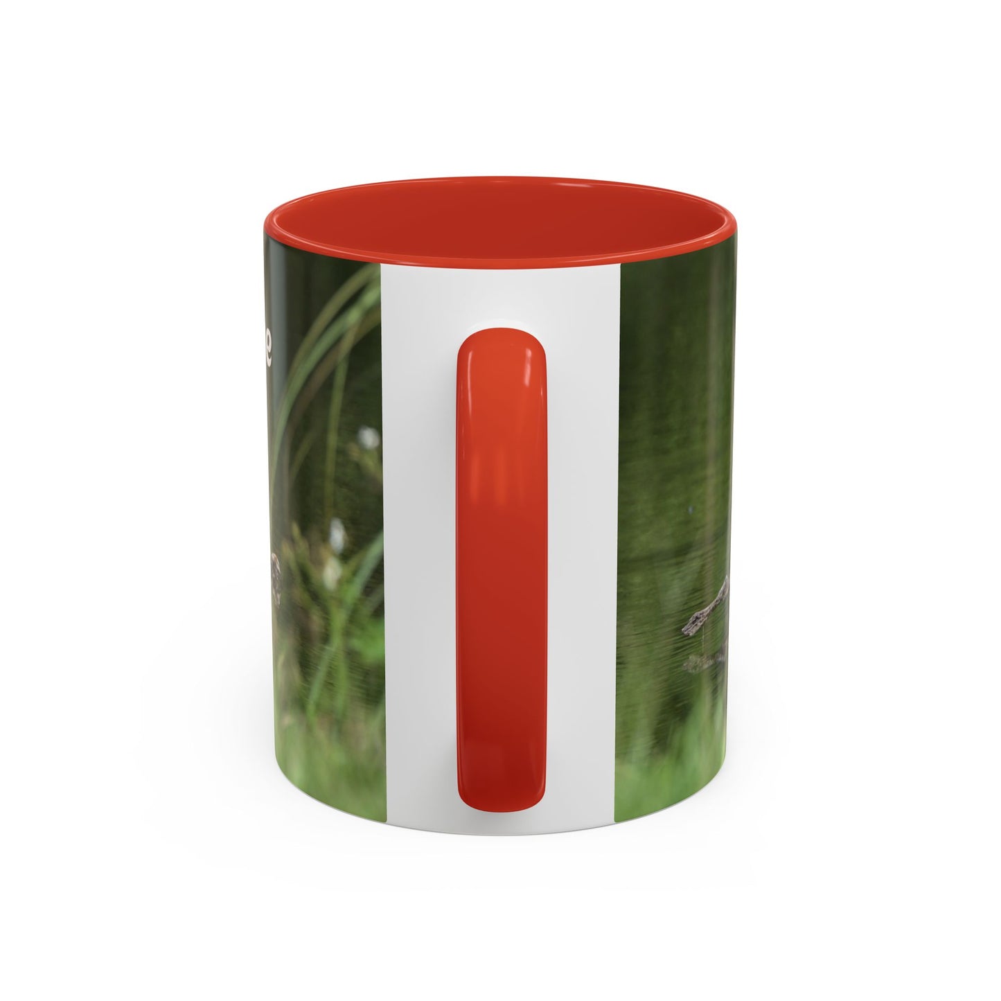 Nature-Inspired Coffee Mug with 'Coffee Time' Design - Perfect Gift for Nature Lovers
