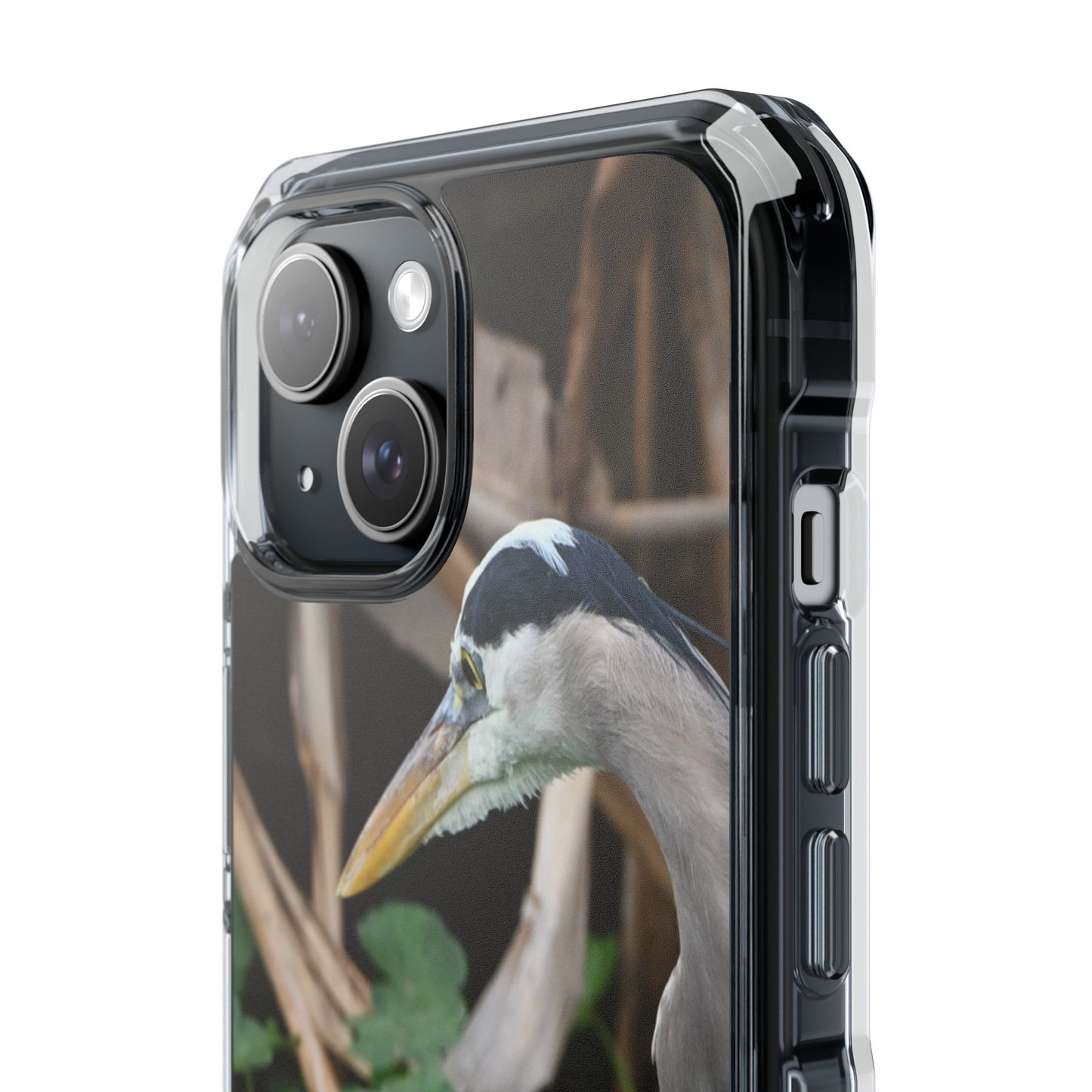 Great Blue Heron Phone Case with Clear Impact Design, Gift for Nature Lovers, Unique Phone Accessory, Protective Case, Bird Enthusiast Gift