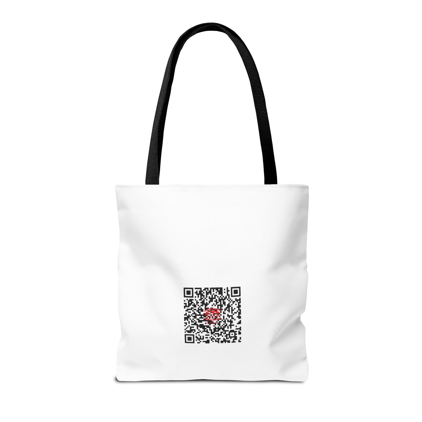 Inspirational Math Tote Bag, Motivational Carry-all, Teacher's Gift, Student Accessory, Study Essentials, QR Code Bag