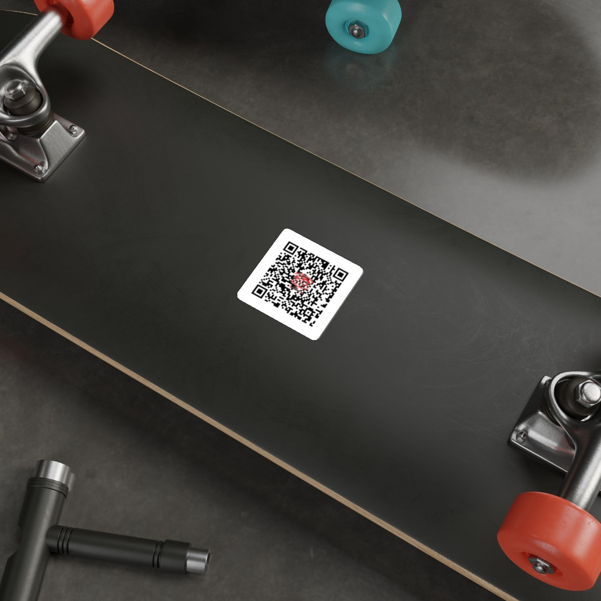 Custom QR Code Die-Cut Stickers, Laptop Decals, Personalized Stickers, Unique Gifts, Office Supplies, Fun Decor