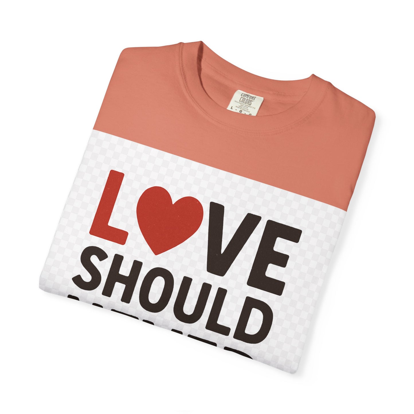 Love Should Never Hurt Unisex T-Shirt, Empowerment Tee, Gift for Couples, Awareness Shirt, Casual Comfort Wear