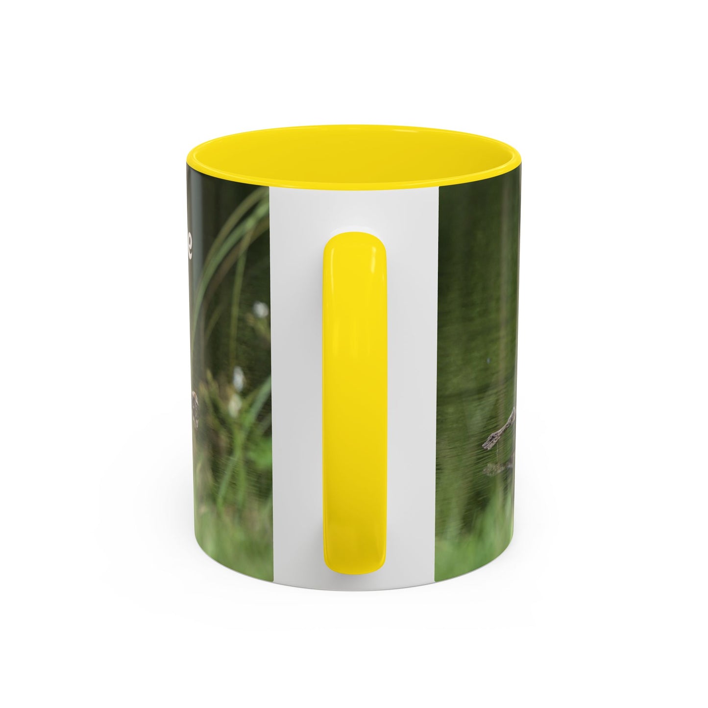 Nature-Inspired Coffee Mug with 'Coffee Time' Design - Perfect Gift for Nature Lovers