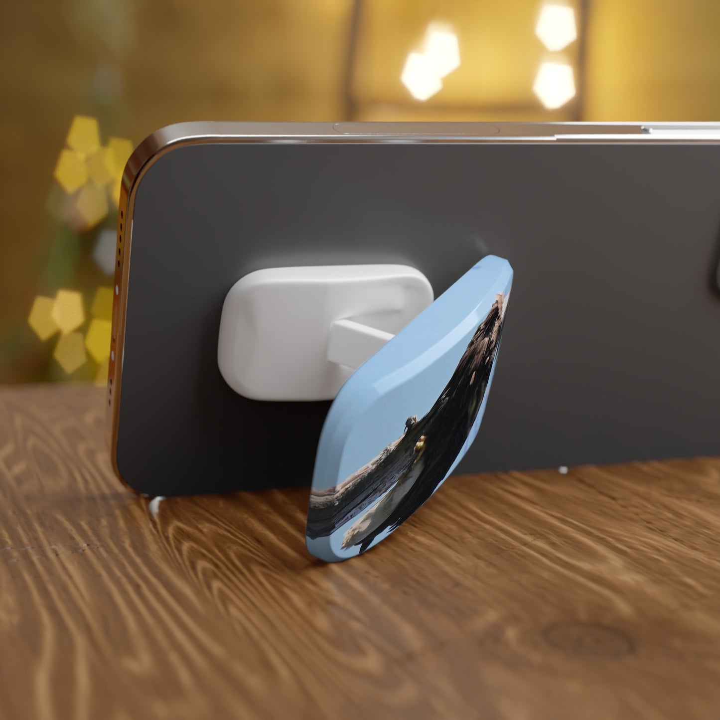 Eagle Phone Grip Stand, Wildlife Cell Phone Holder, Bird Lover Gift, Nature Decor, Unique Tech Accessory
