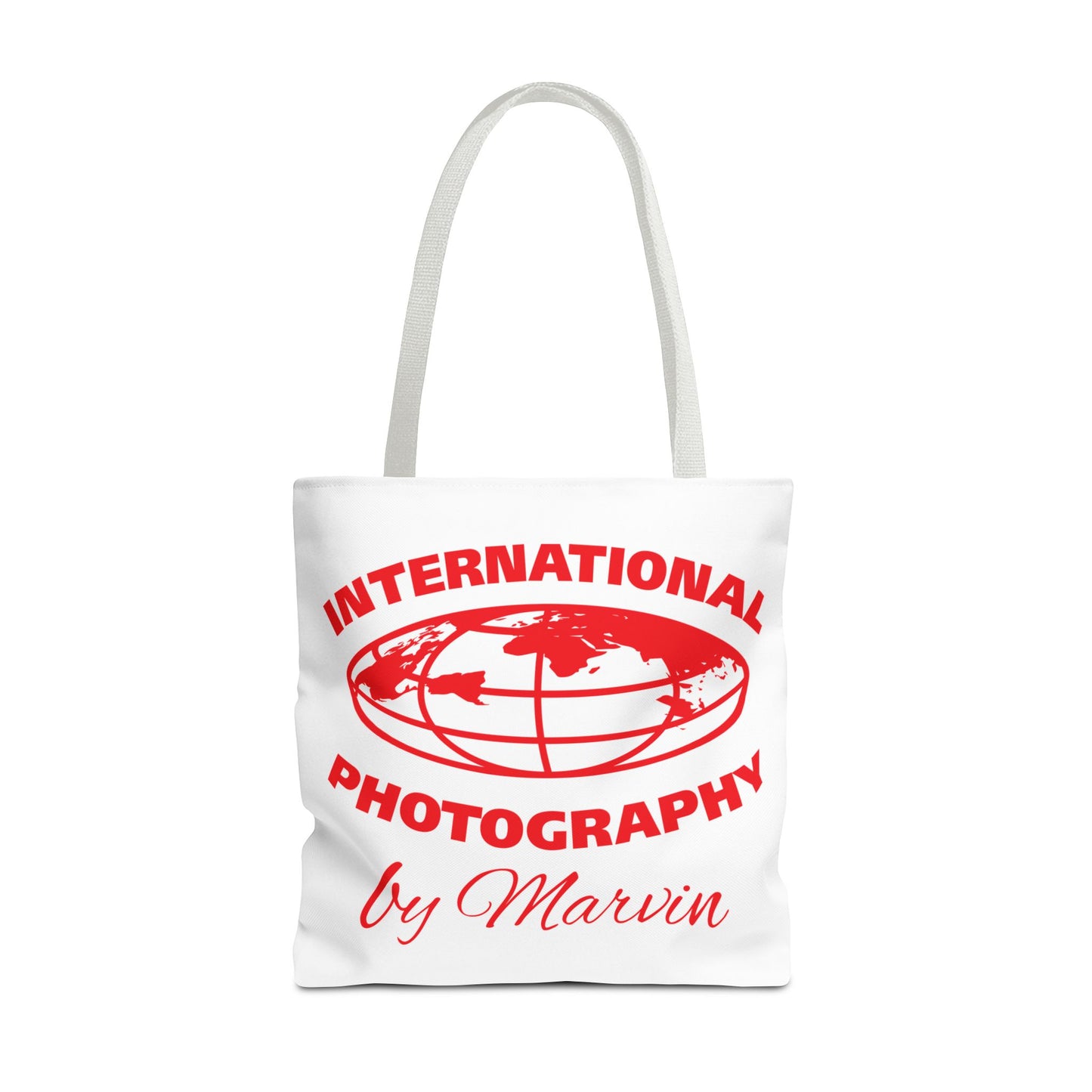 Photography Tote Bag with QR Code, Eco-Friendly Shopping Tote, Art Design Bag, Gift for Photographers, Customizable Travel Bag