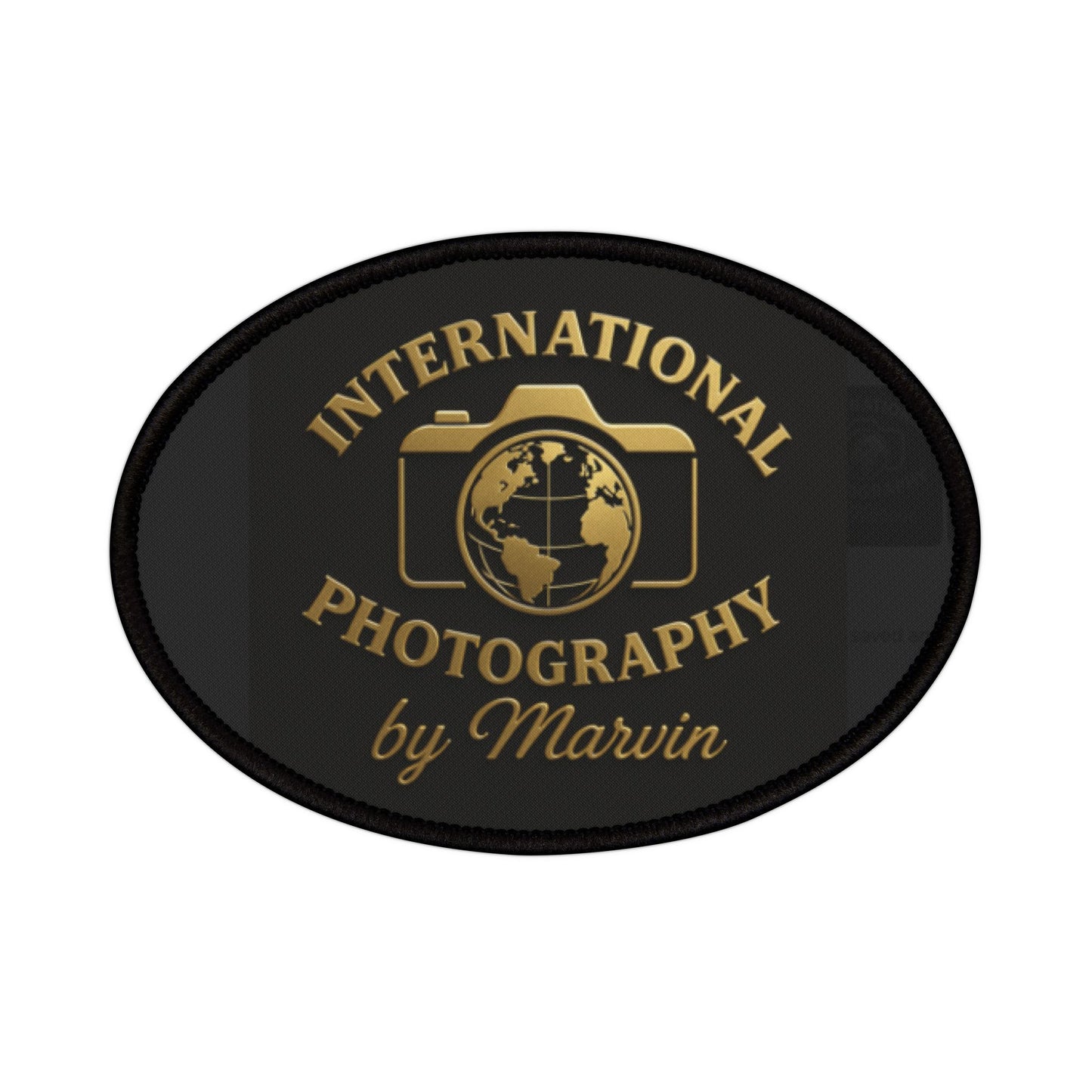 International Photography Iron-On Patches, Custom Embroidery Patches, Creative Denim Decor, Photography Gift, Unique Clothing Accessories